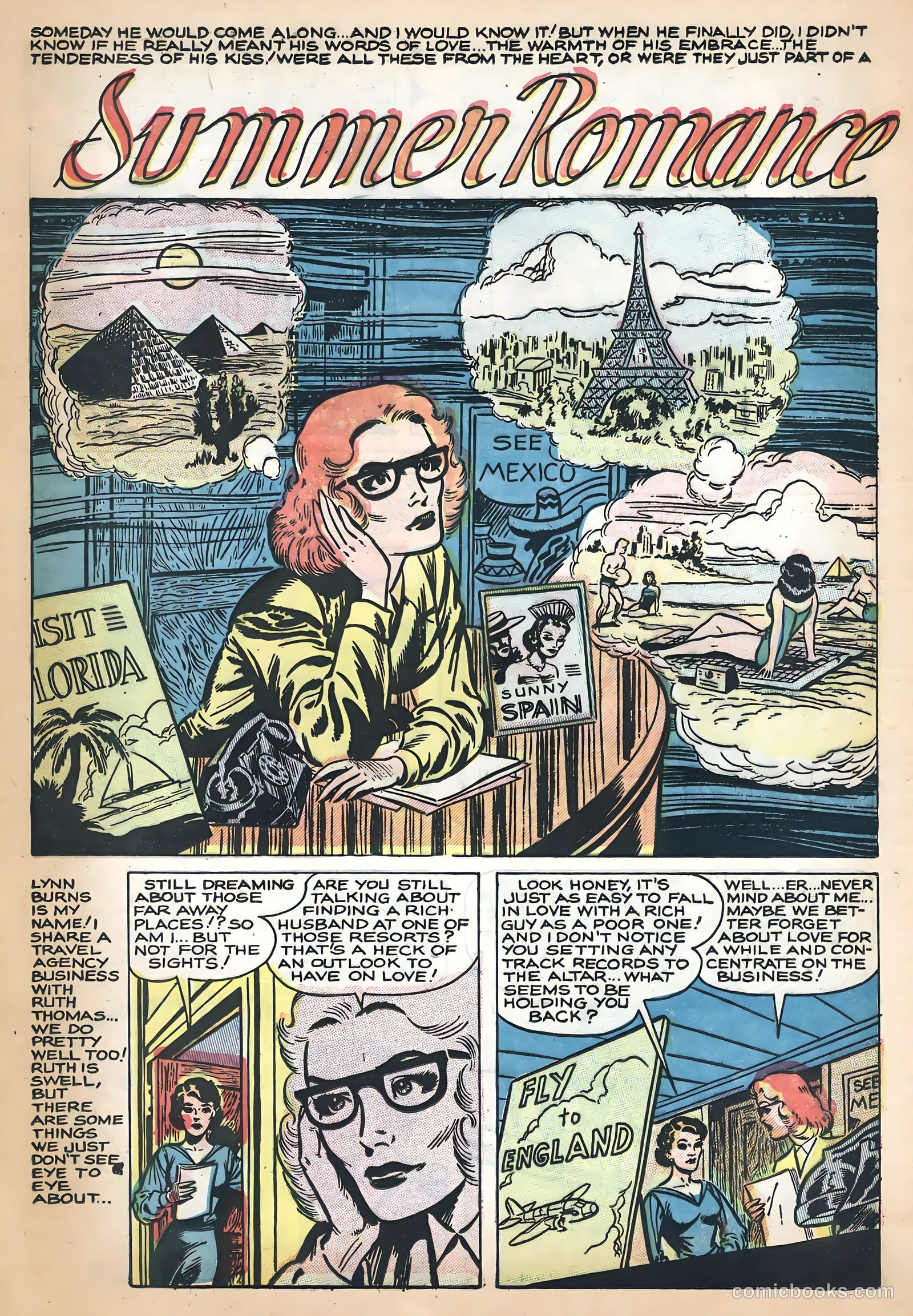 Tender Romance #2 (1954) — page 23 of 36
