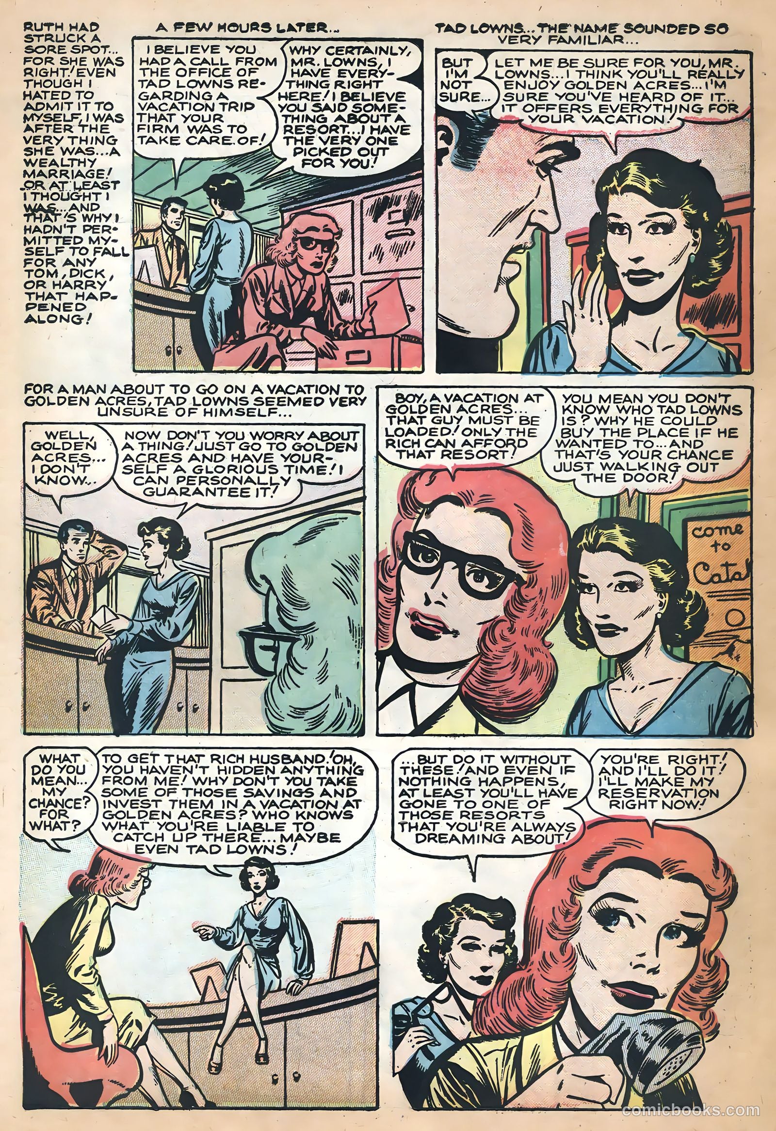 Tender Romance #2 (1954) — page 24 of 36