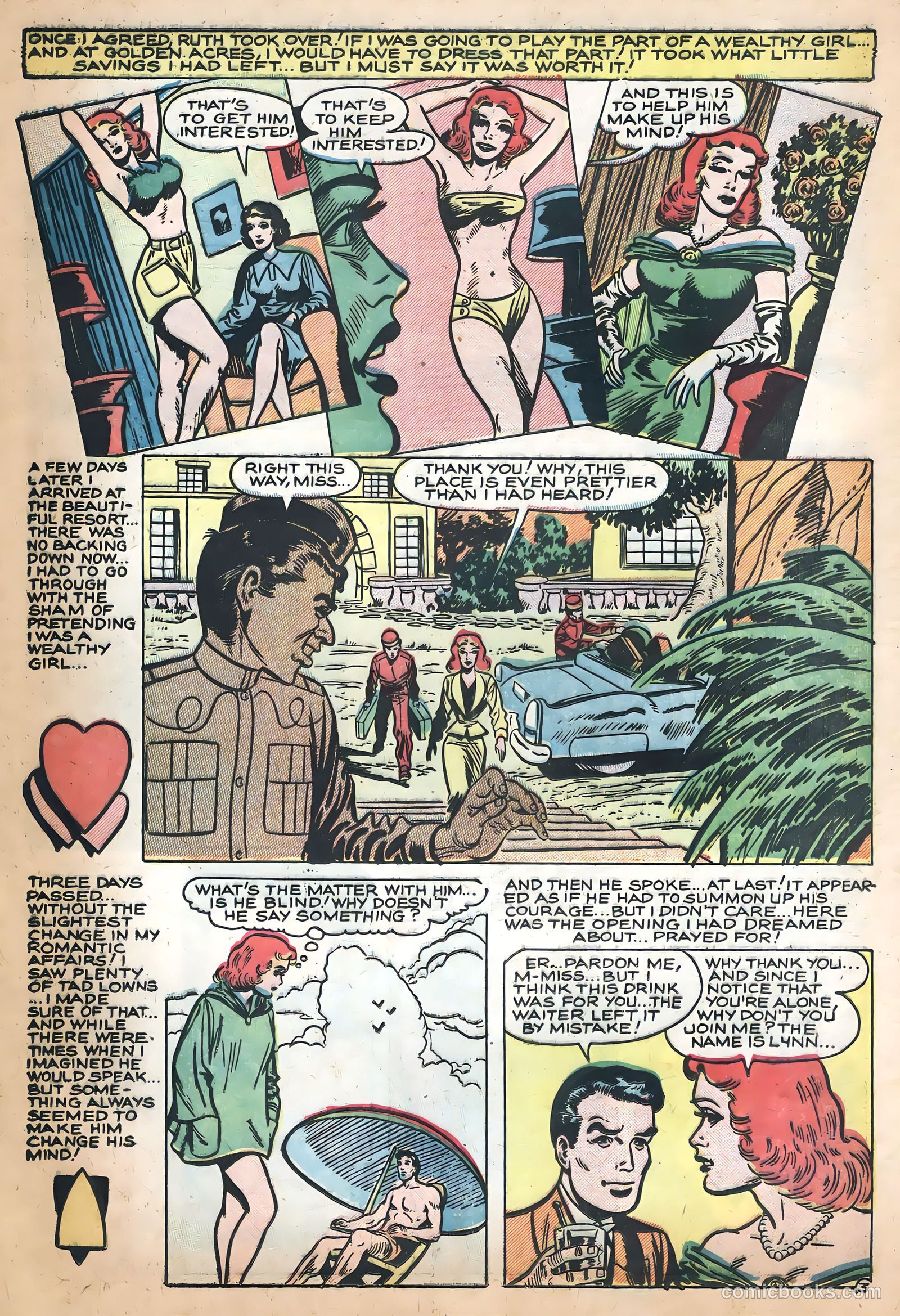 Tender Romance #2 (1954) — page 25 of 36