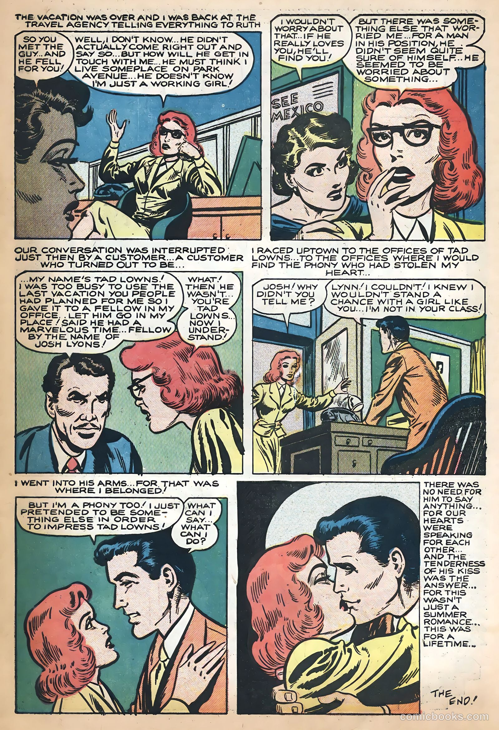 Tender Romance #2 (1954) — page 27 of 36