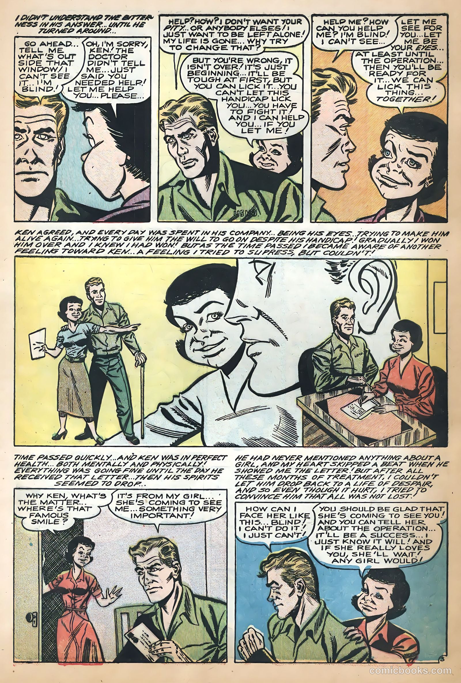 Tender Romance #2 (1954) — page 30 of 36