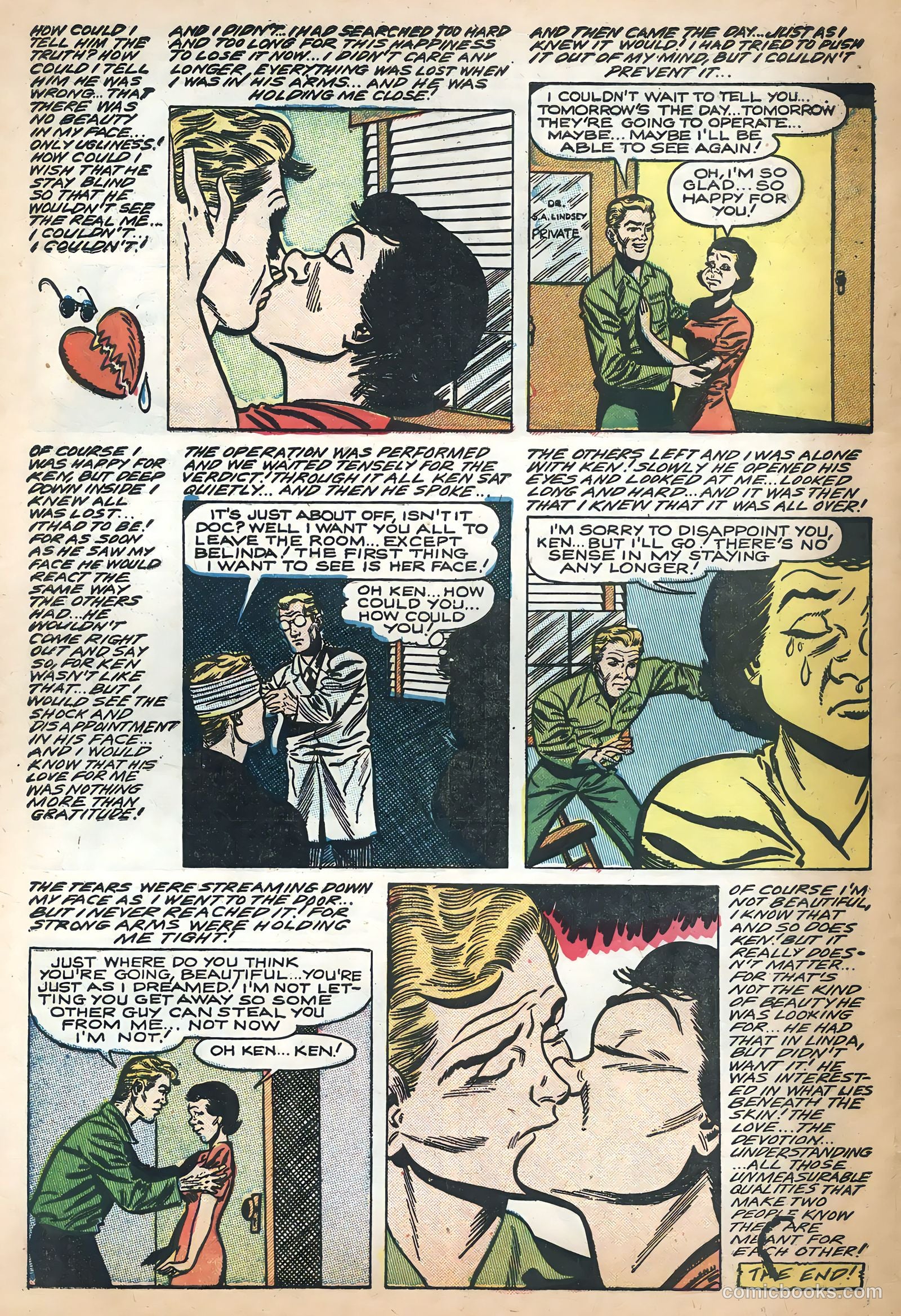 Tender Romance #2 (1954) — page 32 of 36