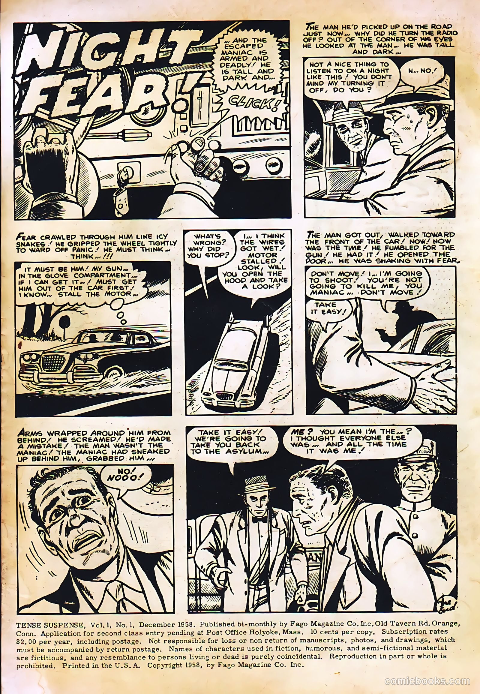 Tense Suspense #1 (1958) — page 2 of 36