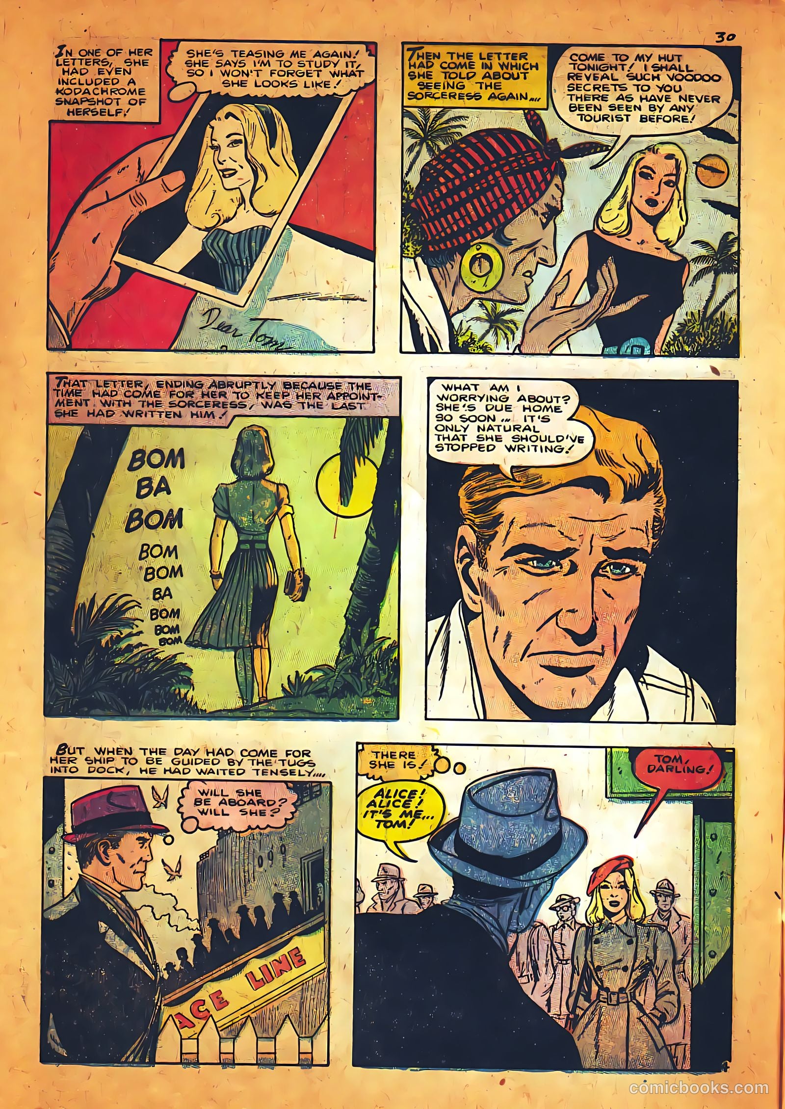 Tense Suspense #1 (1958) — page 32 of 36