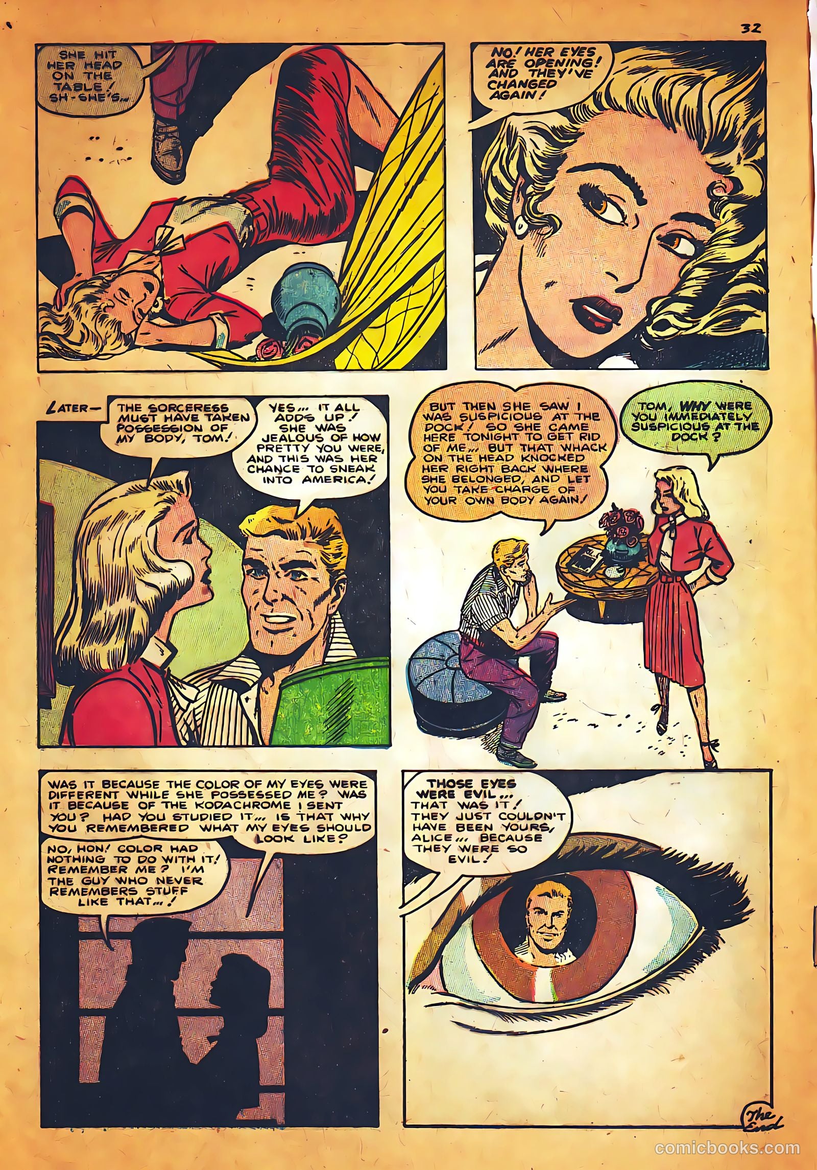Tense Suspense #1 (1958) — page 34 of 36
