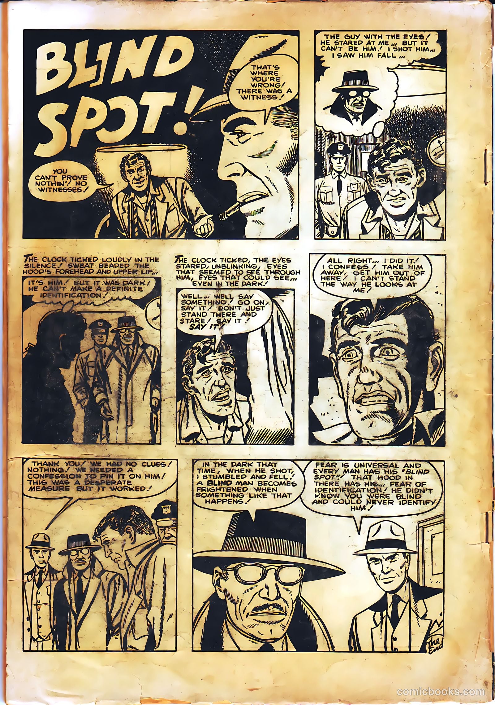 Tense Suspense #1 (1958) — page 36 of 36