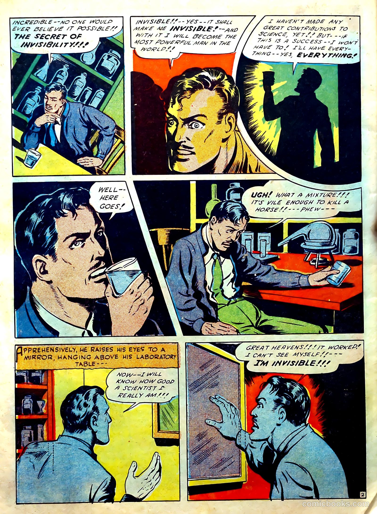 Terrific Comics #1 (1944) — page 46 of 60