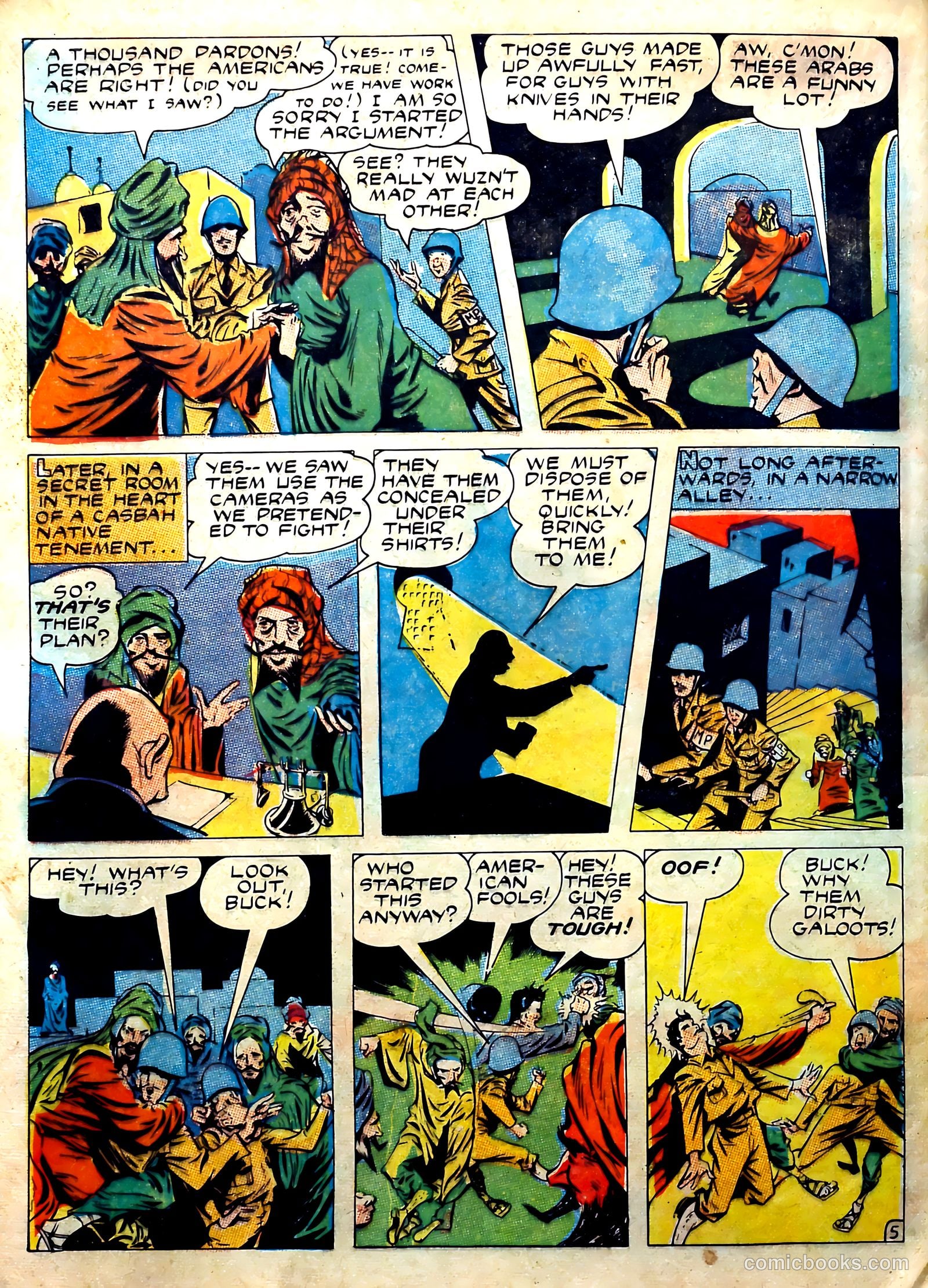 Terrific Comics #1 (1944) — page 56 of 60