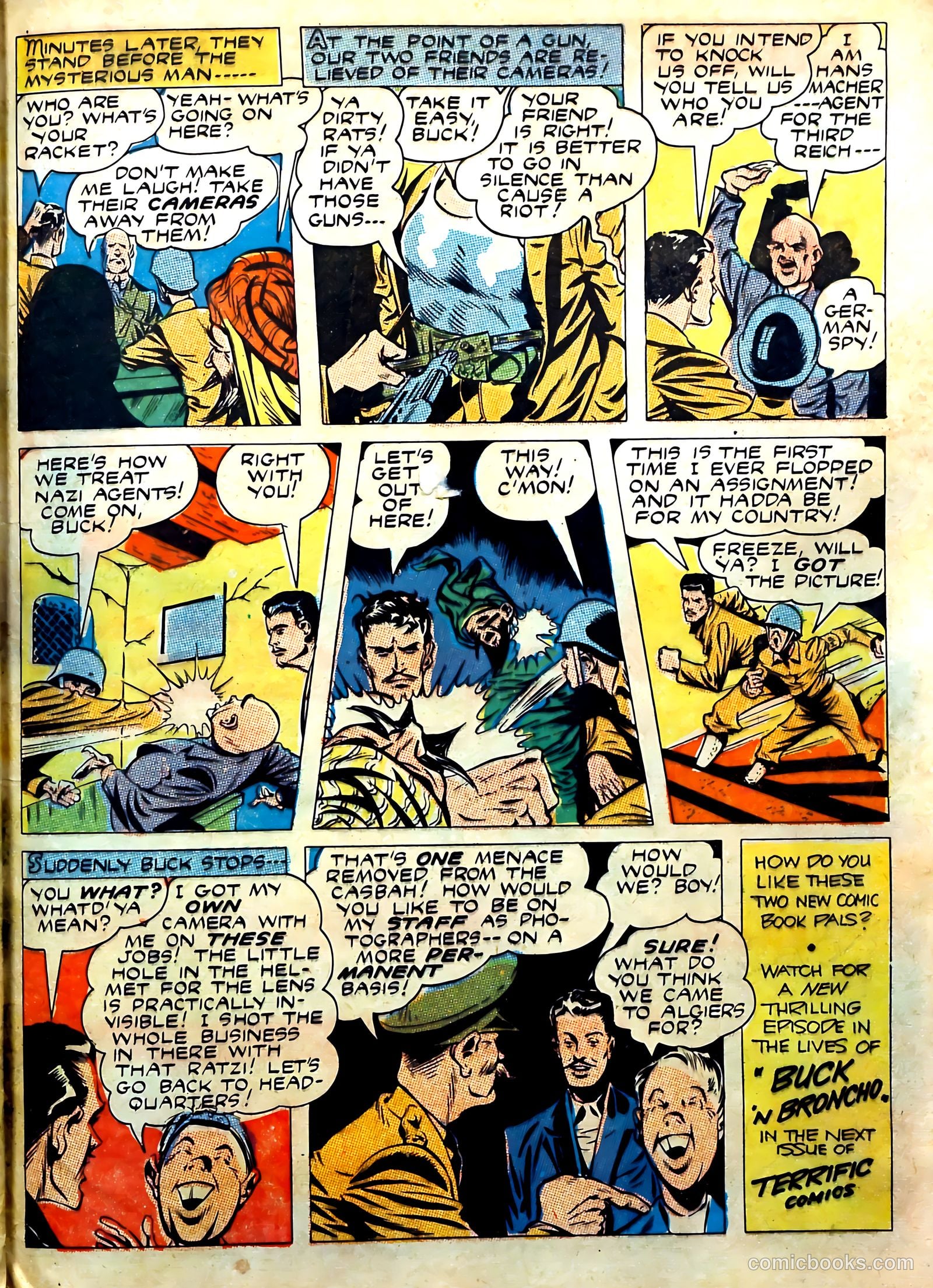 Terrific Comics #1 (1944) — page 57 of 60