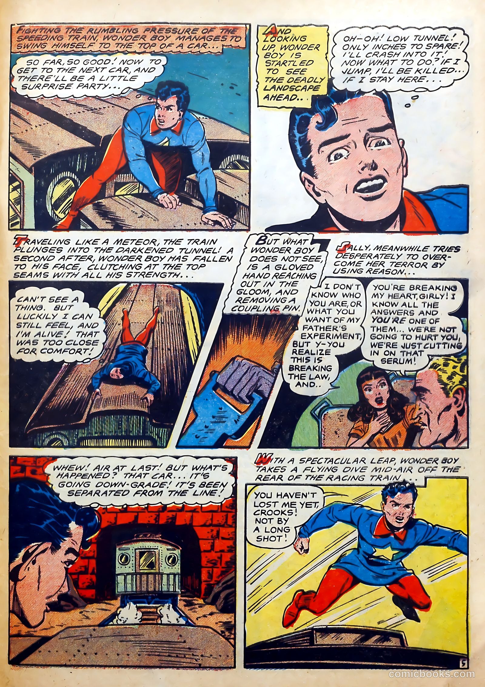 Terrific Comics #16 (1955) — page 31 of 36