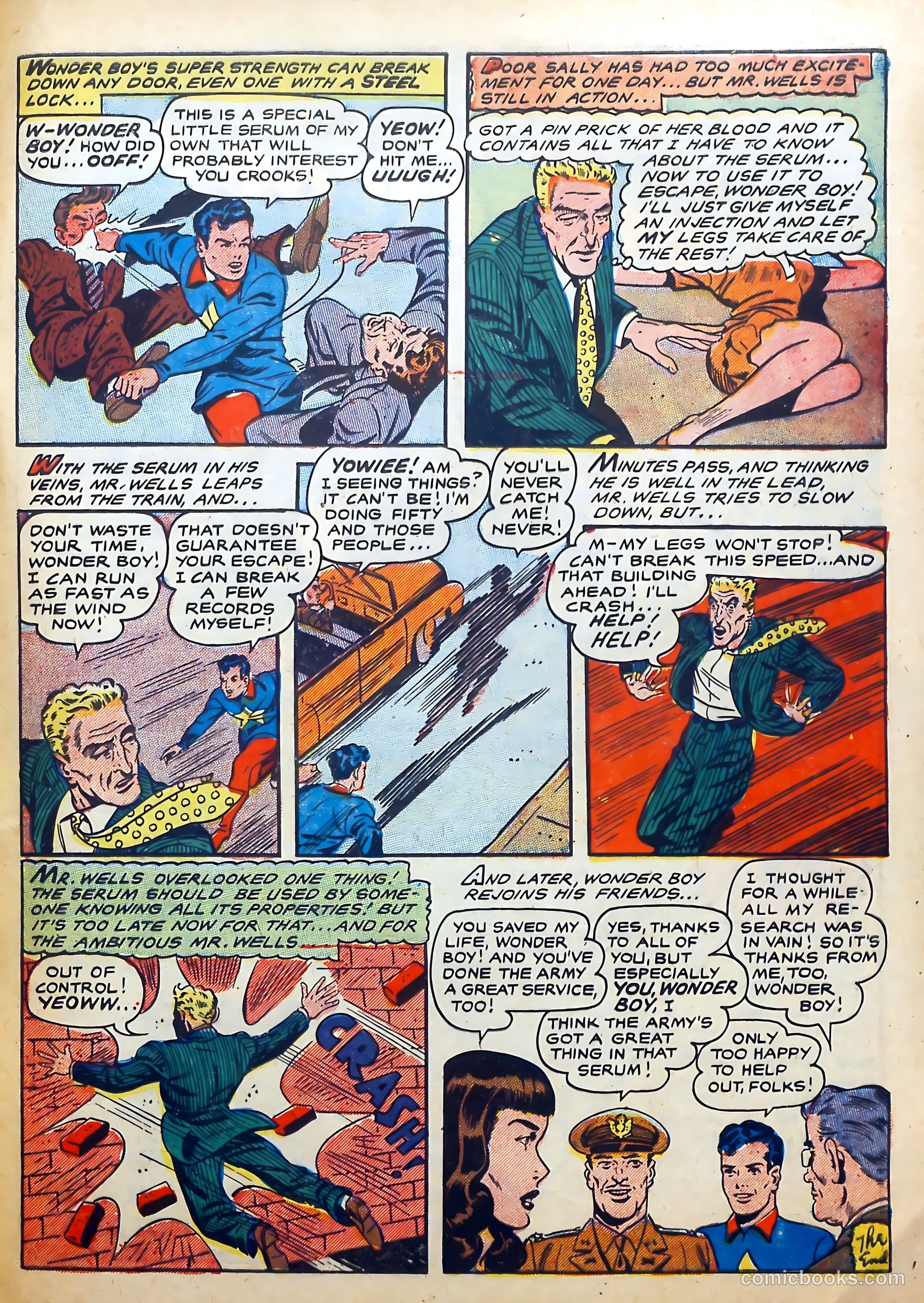 Terrific Comics #16 (1955) — page 33 of 36