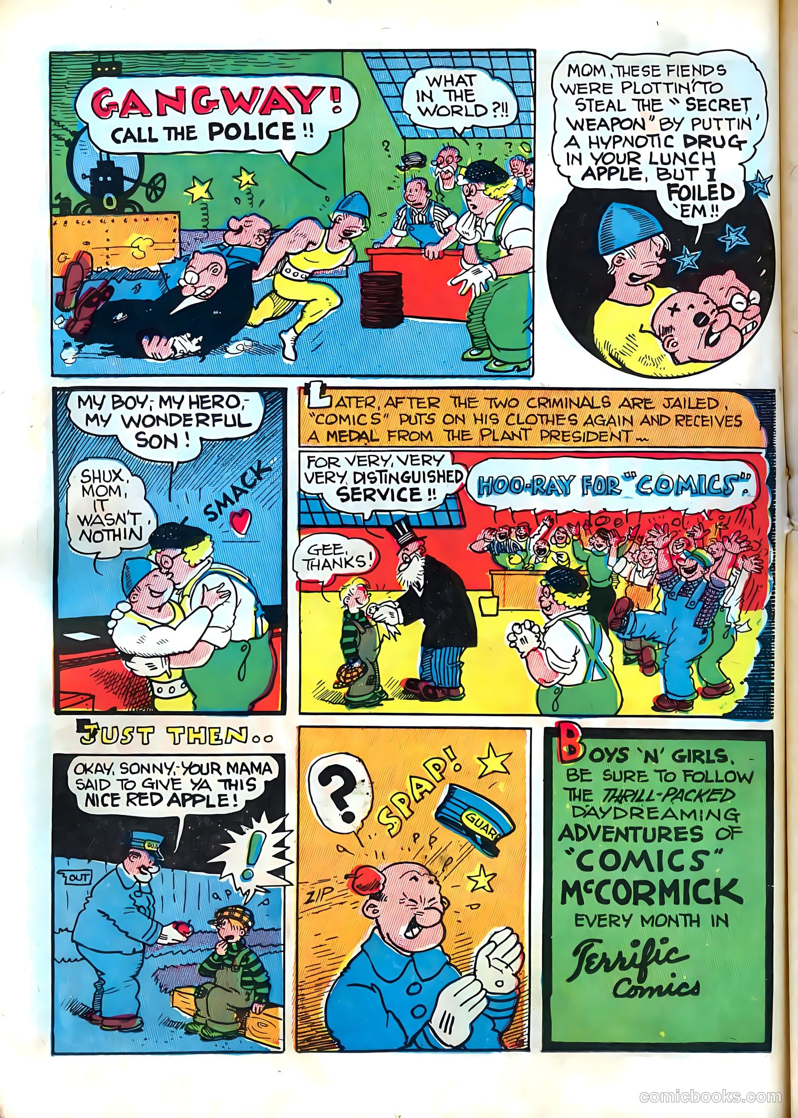 Terrific Comics #2 (1946) — page 25 of 61