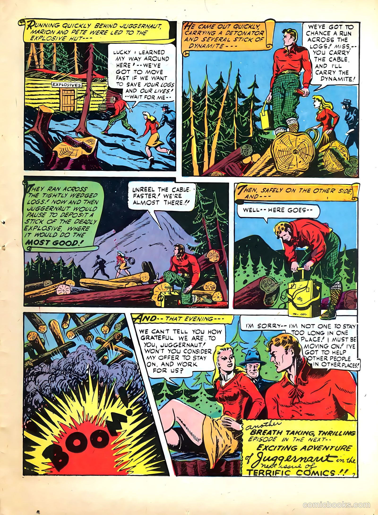 Terrific Comics #3 (1944) — page 18 of 53