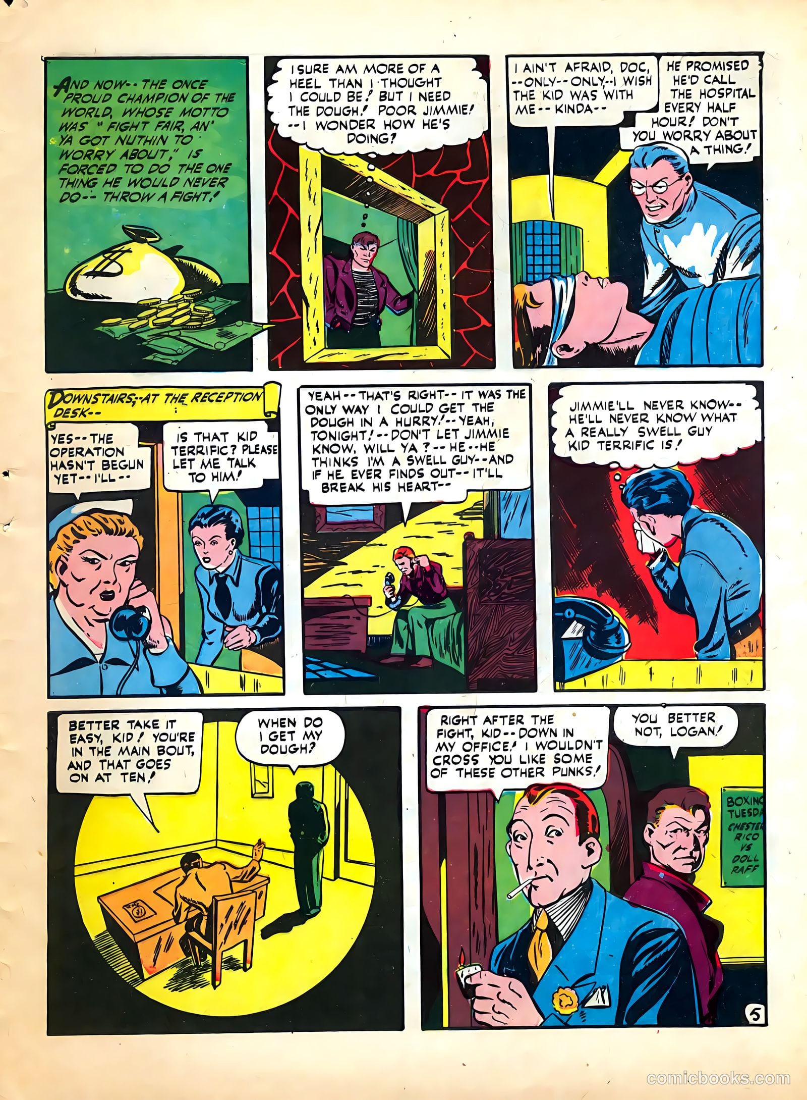 Terrific Comics #3 (1946) — page 7 of 53