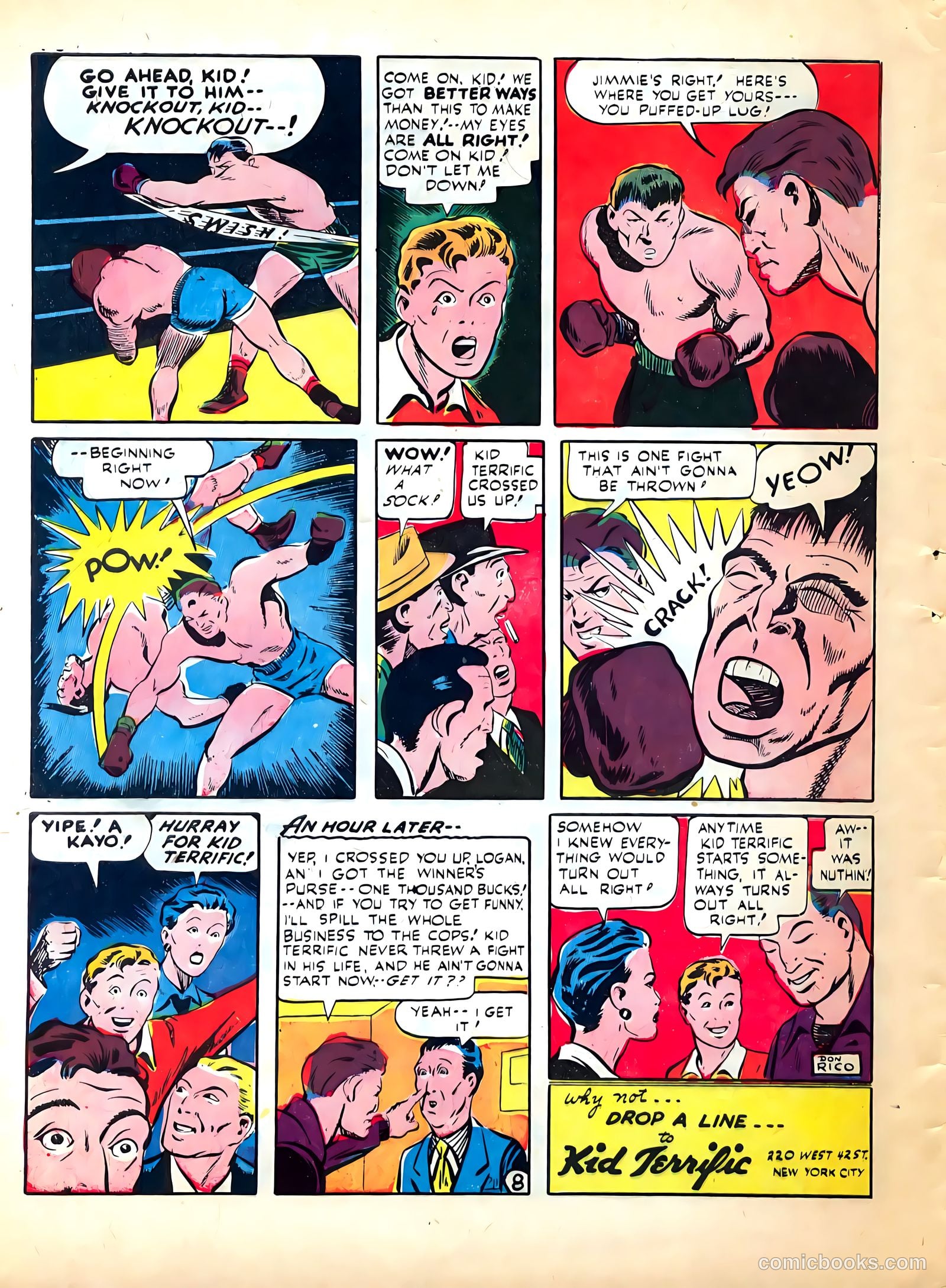 Terrific Comics #3 (1946) — page 10 of 53