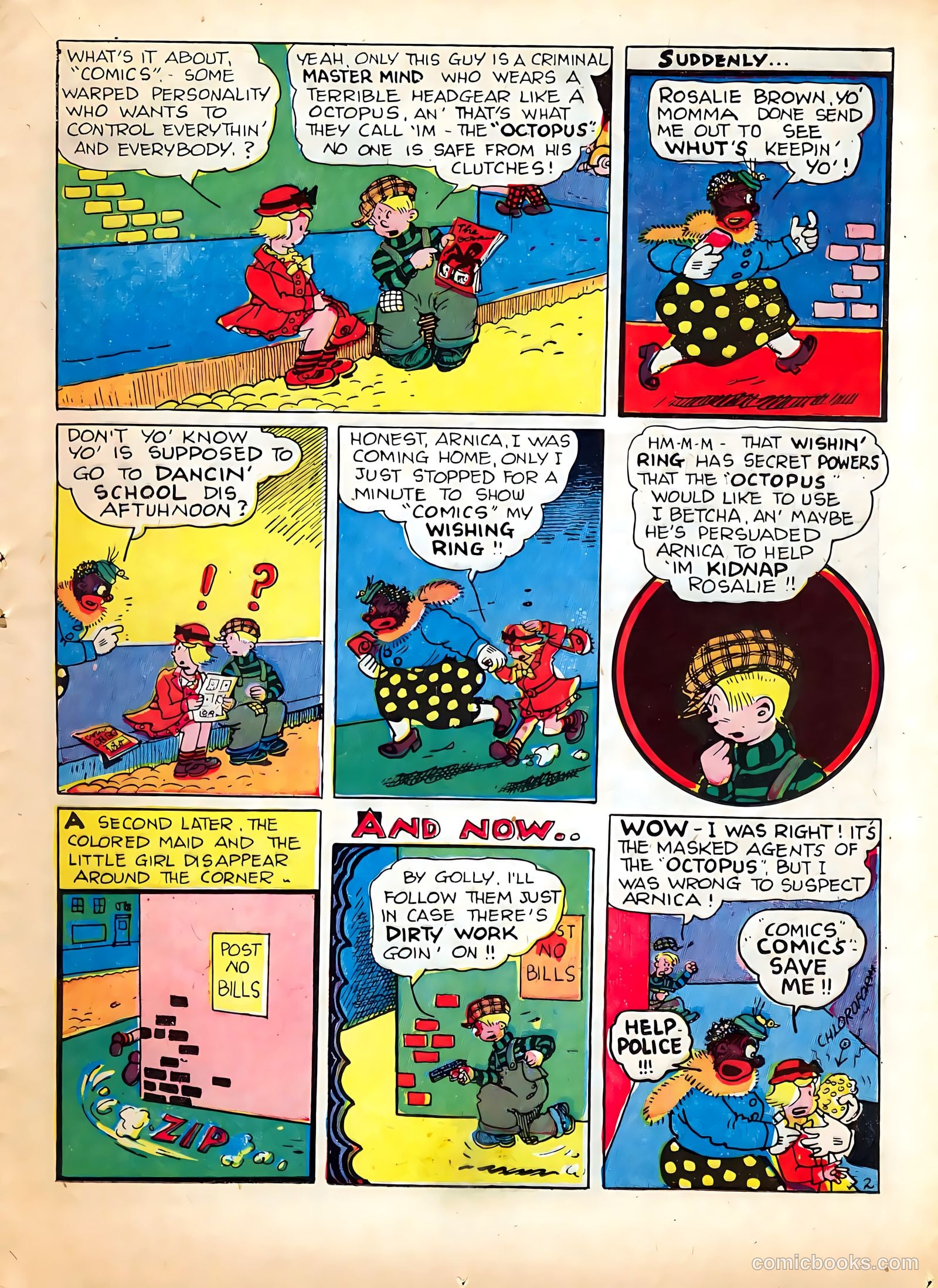 Terrific Comics #3 (1946) — page 19 of 53