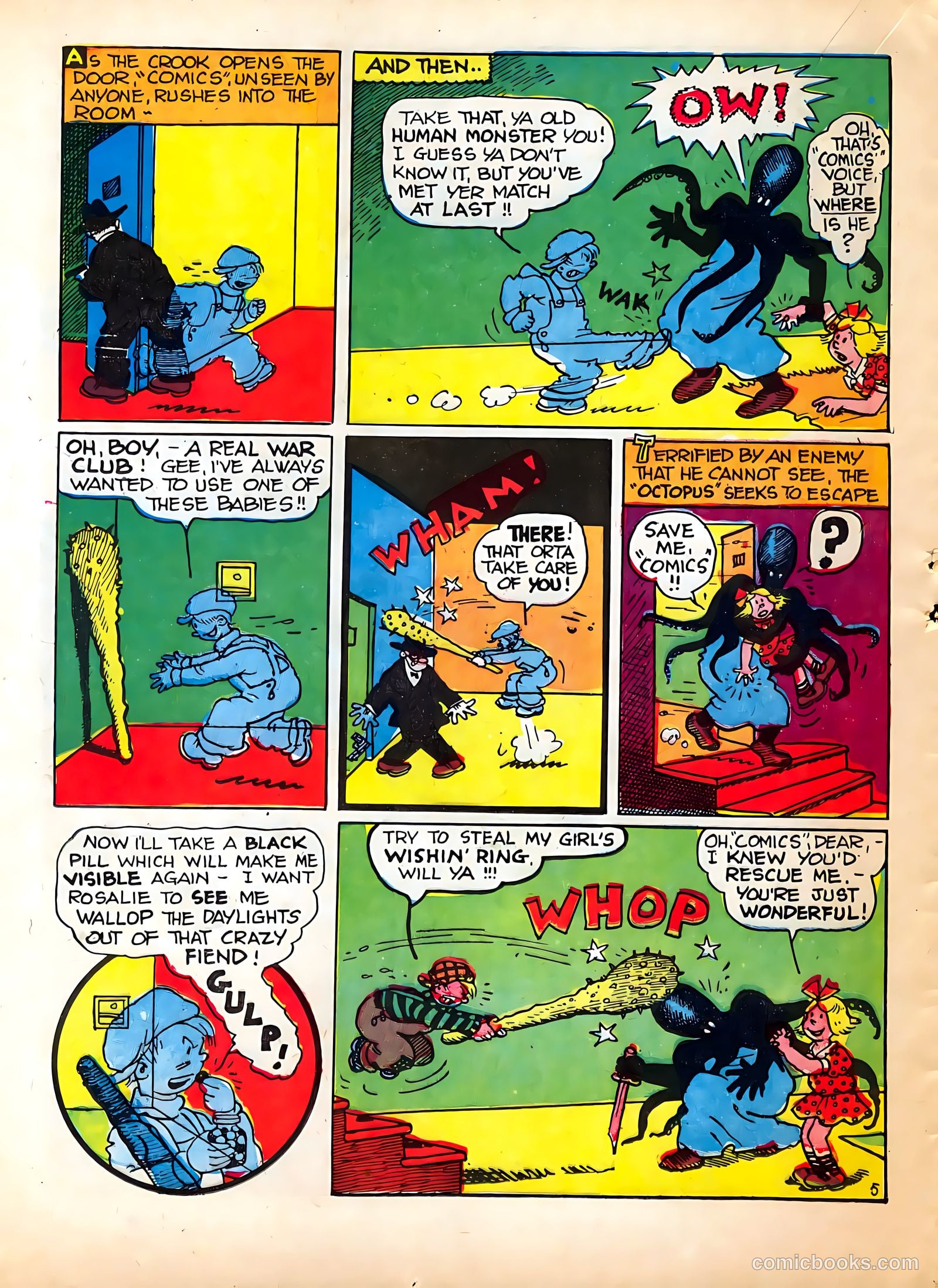 Terrific Comics #3 (1946) — page 22 of 53
