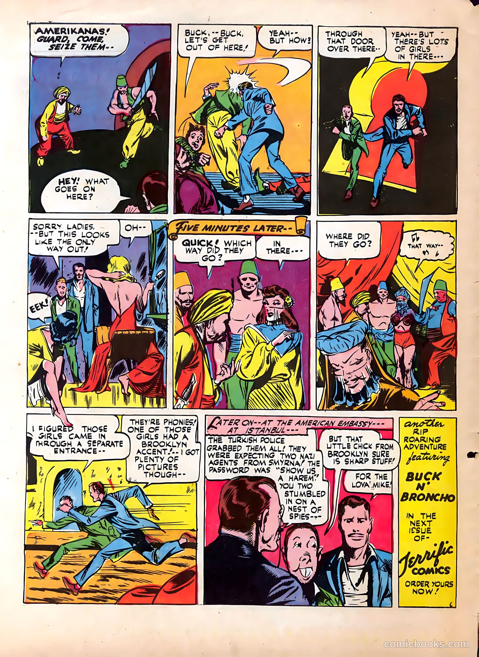 Terrific Comics #3 (1946) — page 50 of 53