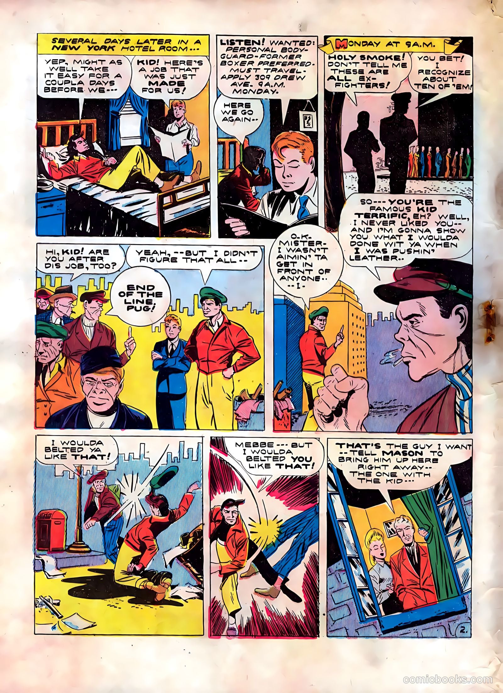 Terrific Comics #4 (1944) — page 5 of 54