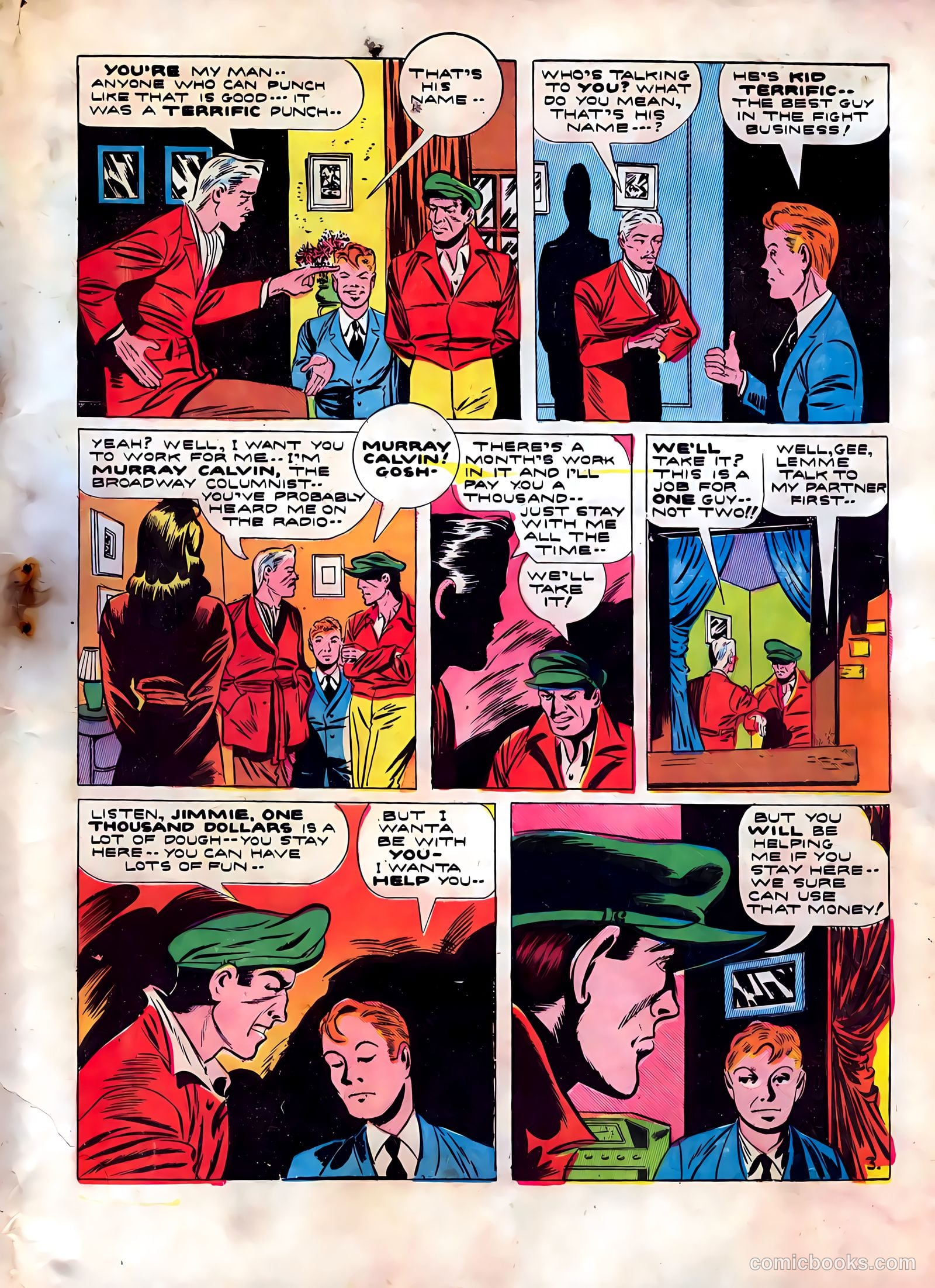 Terrific Comics #4 (1944) — page 6 of 54