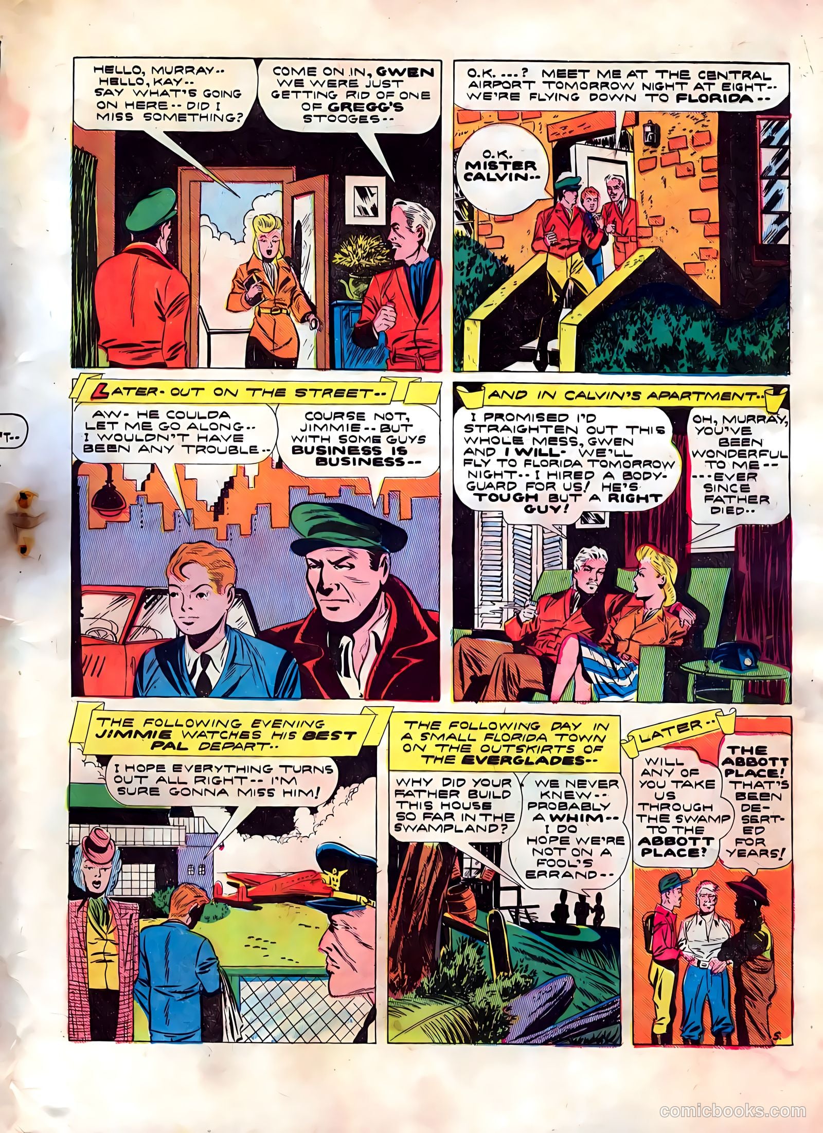 Terrific Comics #4 (1944) — page 8 of 54