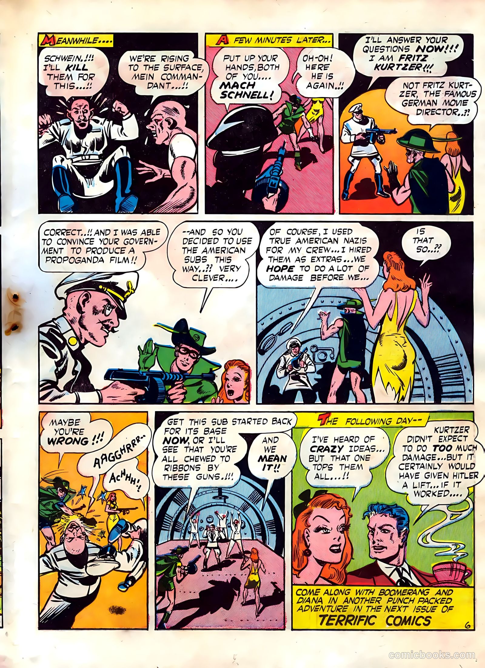 Terrific Comics #4 (1944) — page 18 of 54