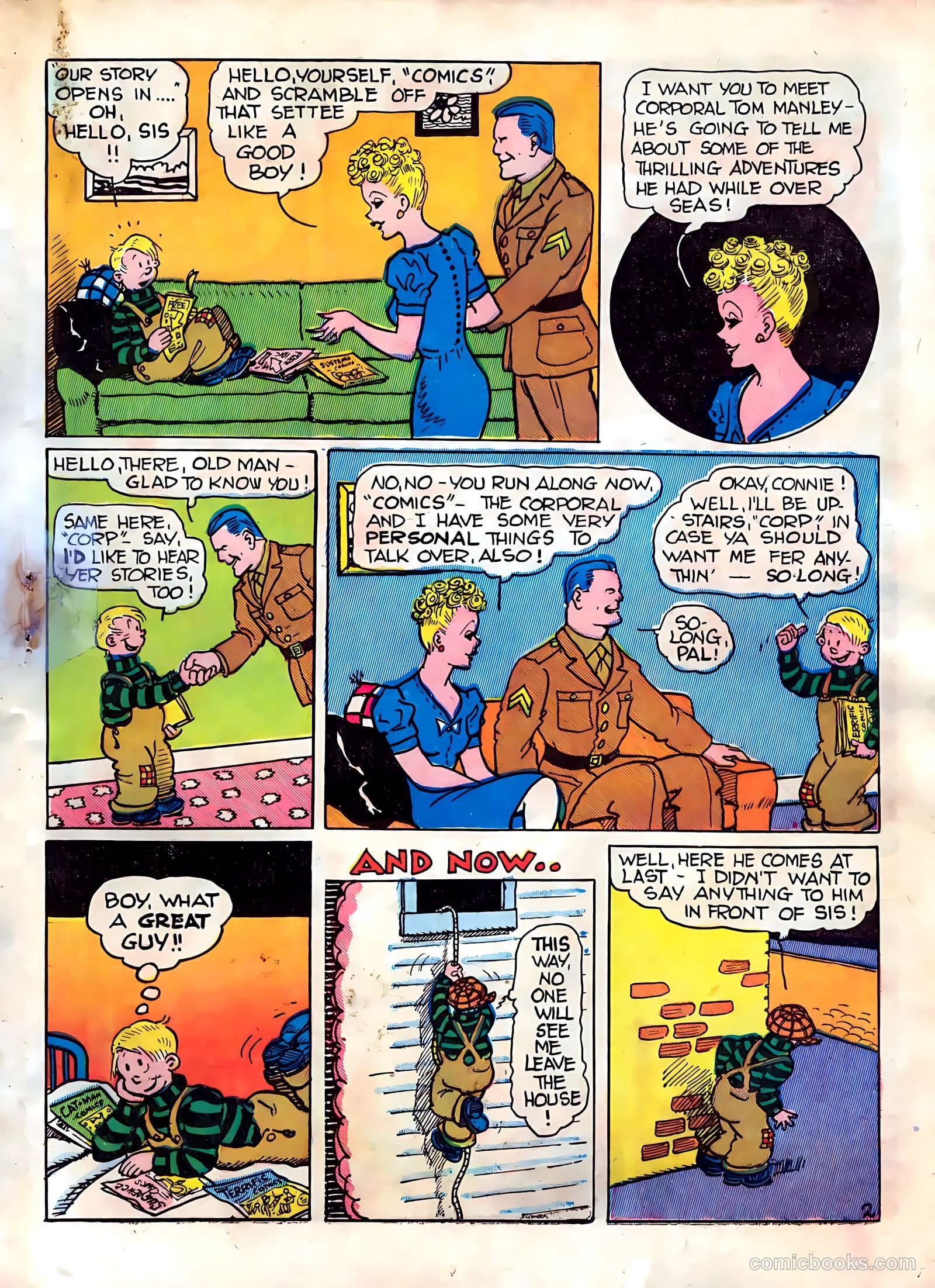 Terrific Comics #4 (1944) — page 20 of 54