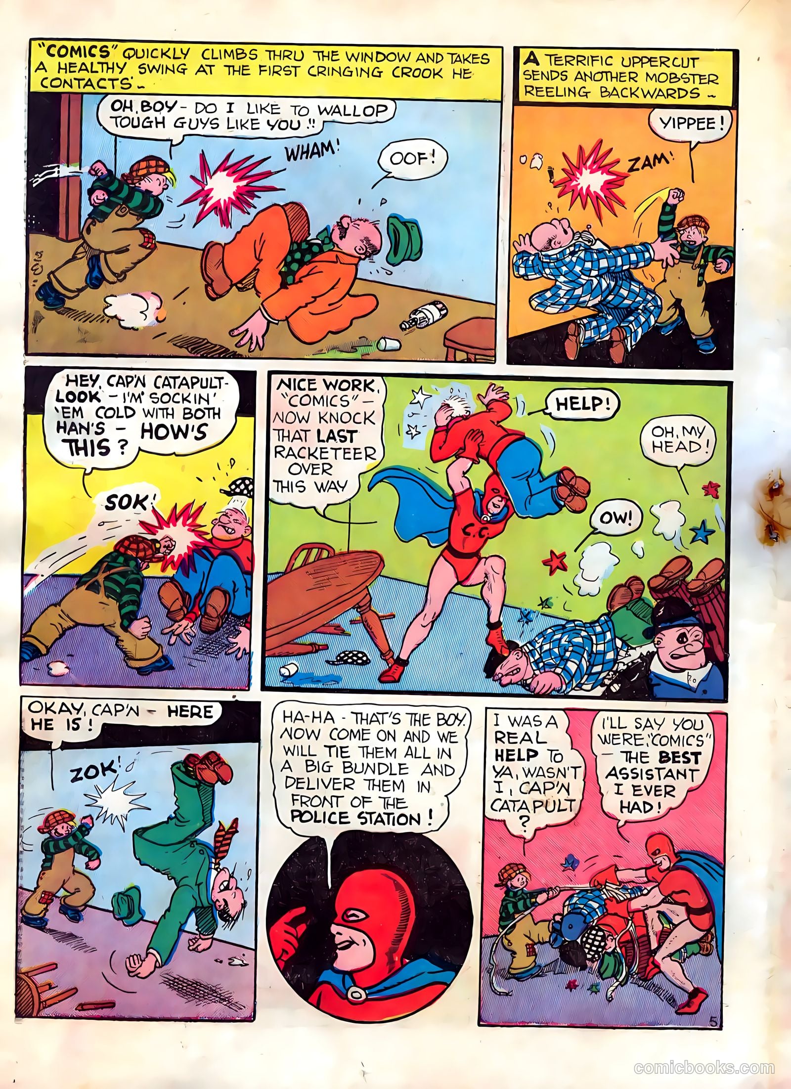 Terrific Comics #4 (1944) — page 23 of 54