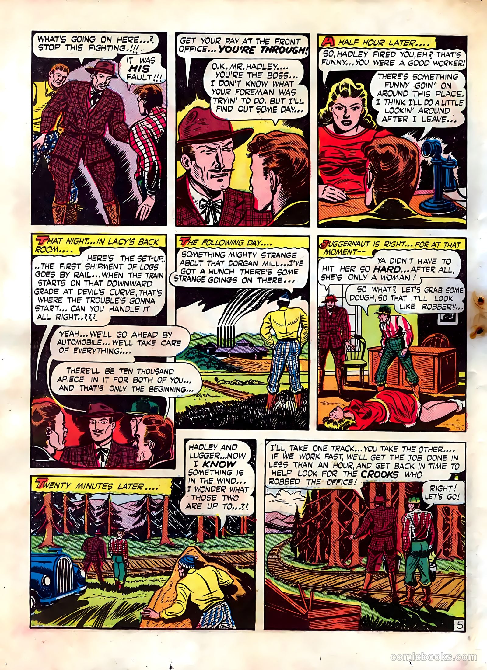 Terrific Comics #4 (1944) — page 37 of 54