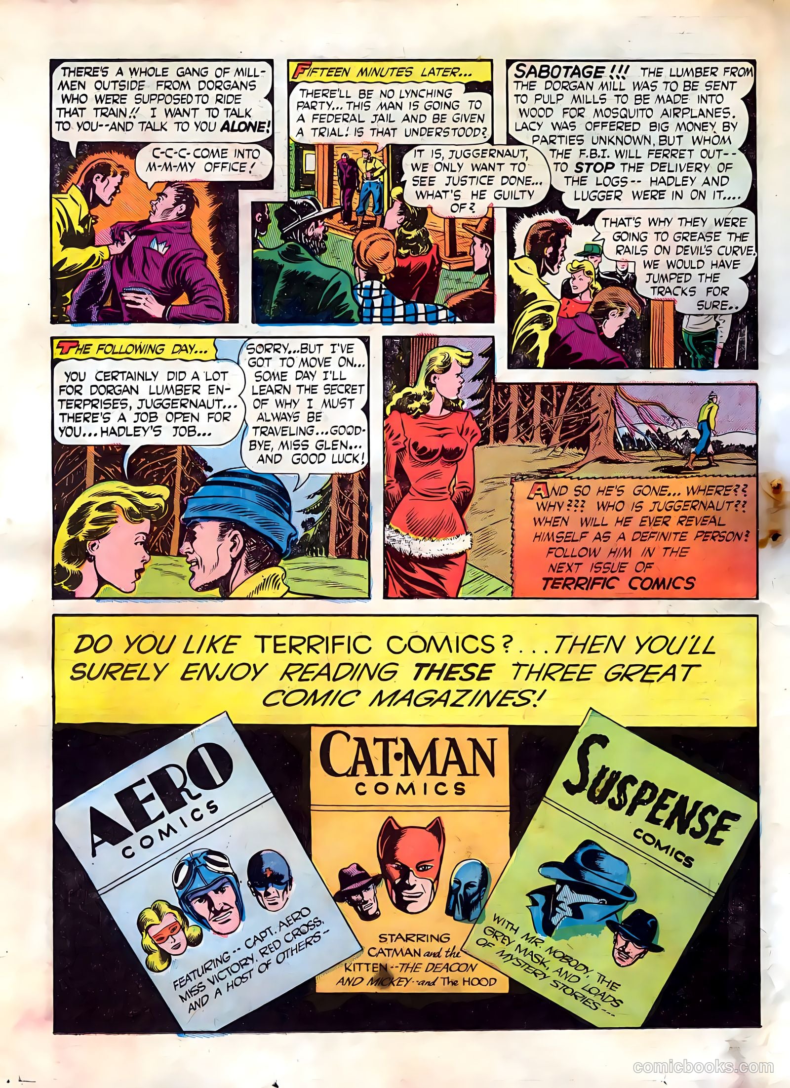 Terrific Comics #4 (1944) — page 39 of 54