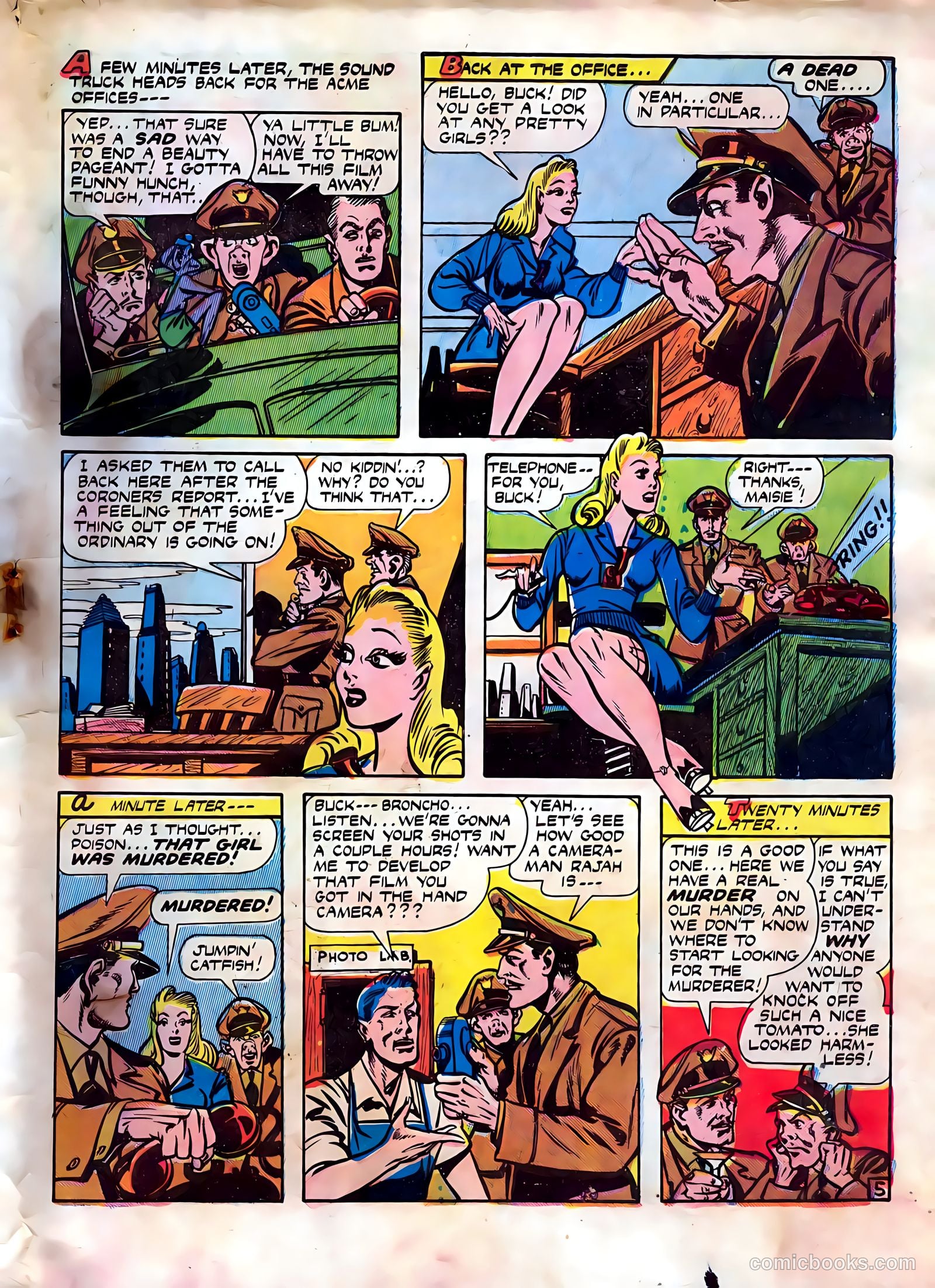 Terrific Comics #4 (1944) — page 50 of 54