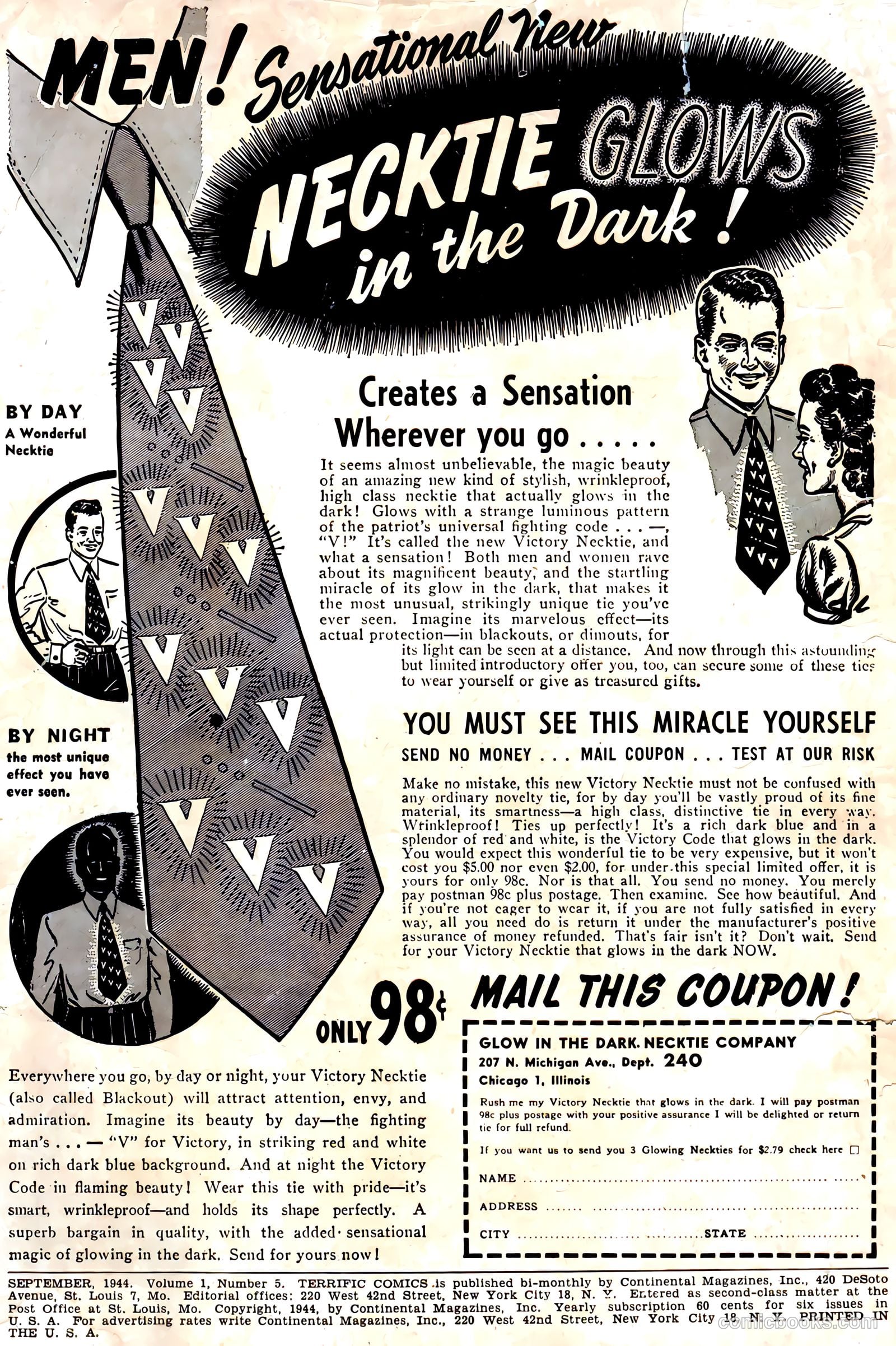 Terrific Comics #5 (1944) — page 2 of 53
