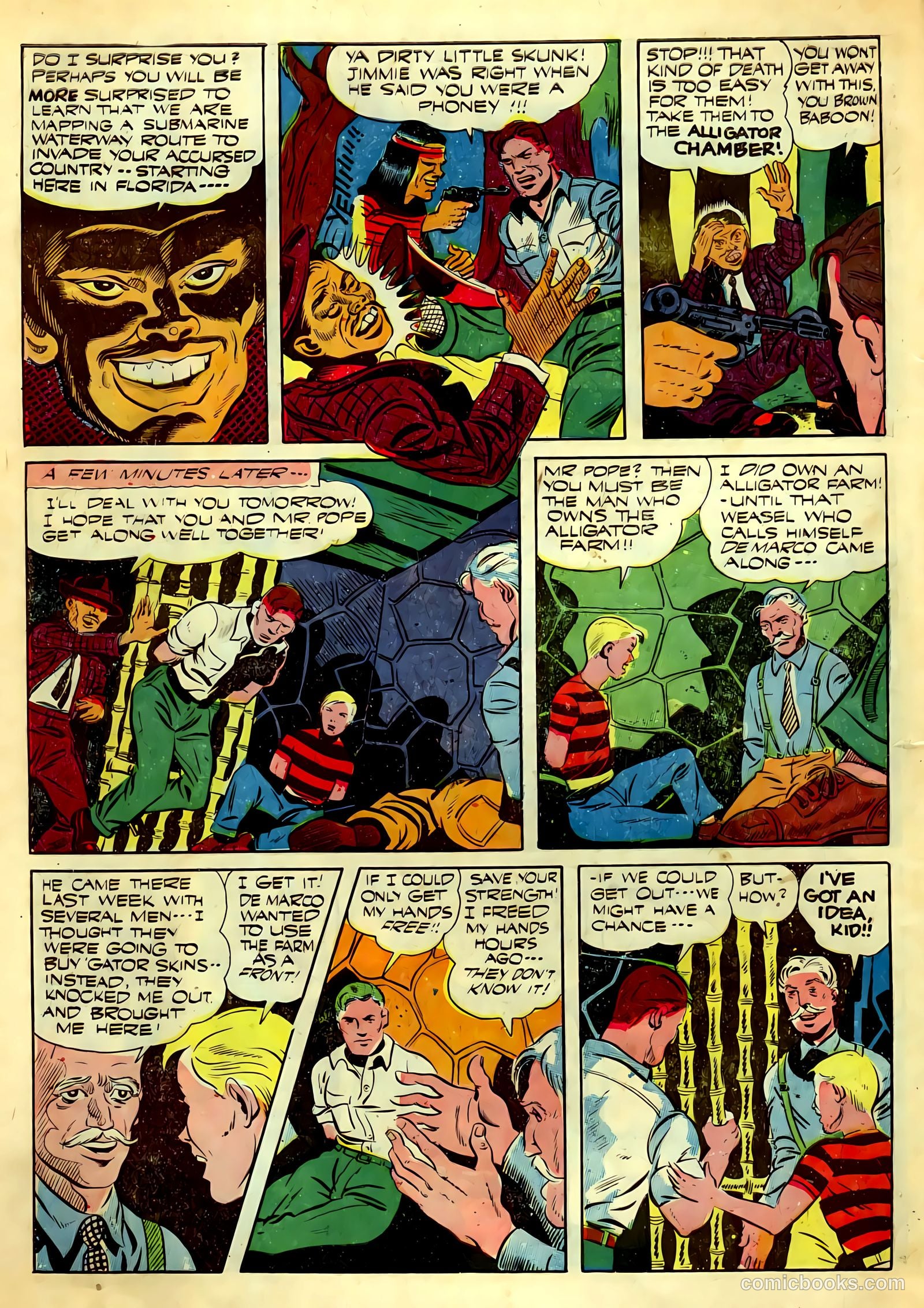 Terrific Comics #5 (1944) — page 9 of 53