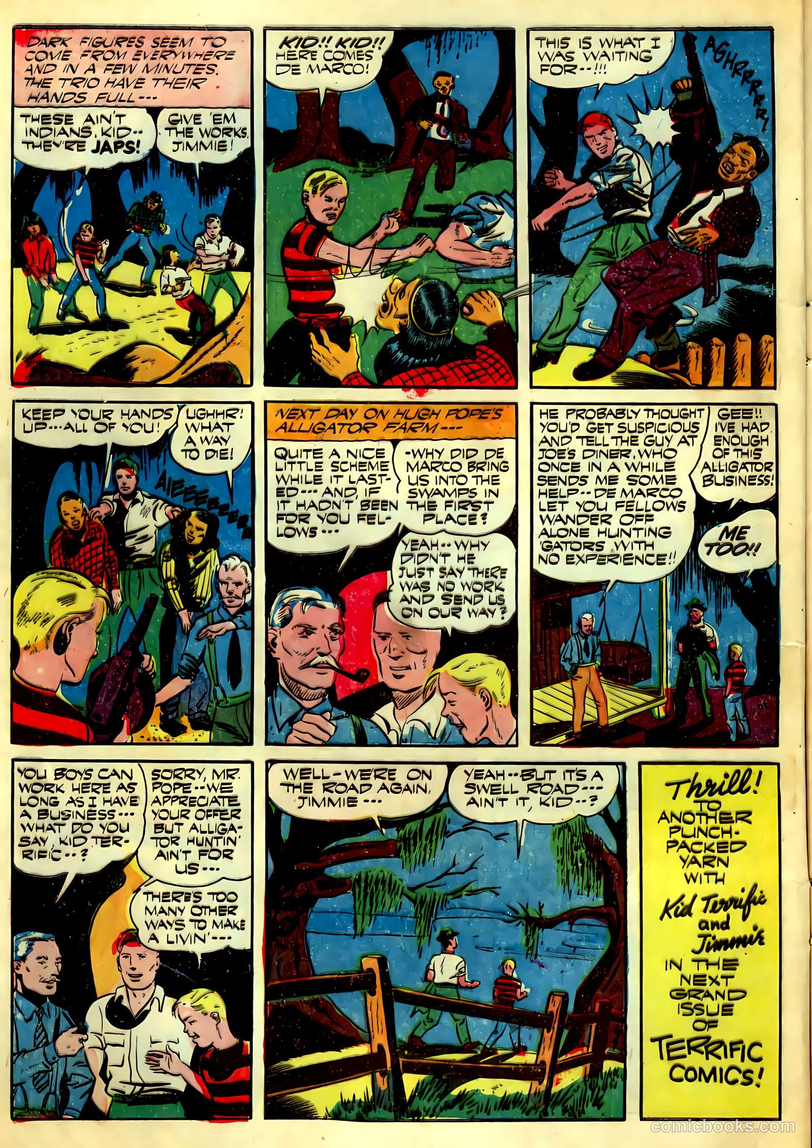 Terrific Comics #5 (1944) — page 11 of 53