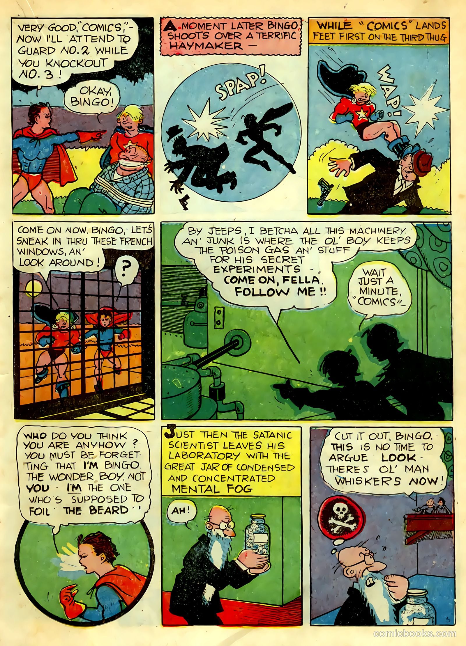 Terrific Comics #5 (1944) — page 22 of 53
