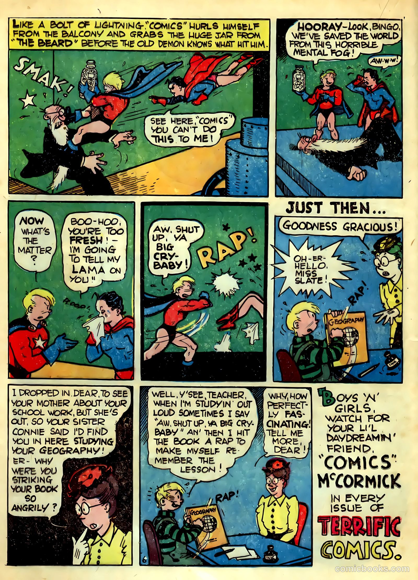 Terrific Comics #5 (1944) — page 23 of 53