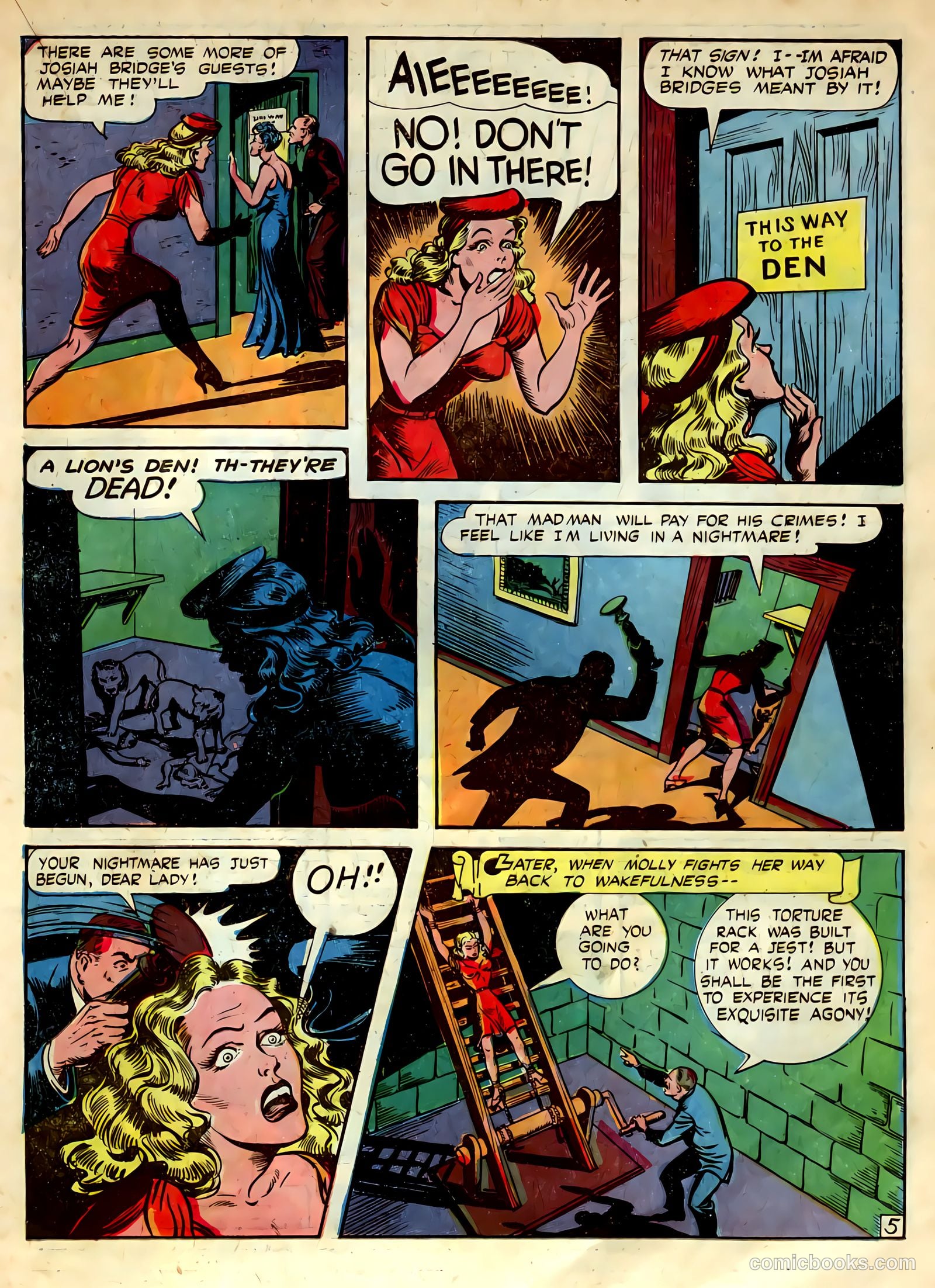 Terrific Comics #5 (1944) — page 28 of 53