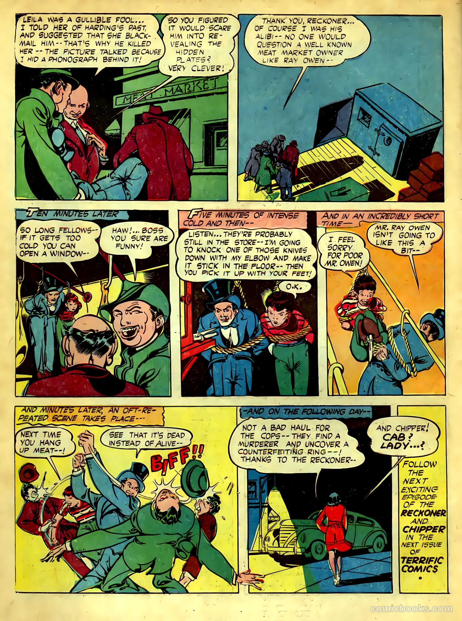 Terrific Comics #5 (1944) — page 51 of 53