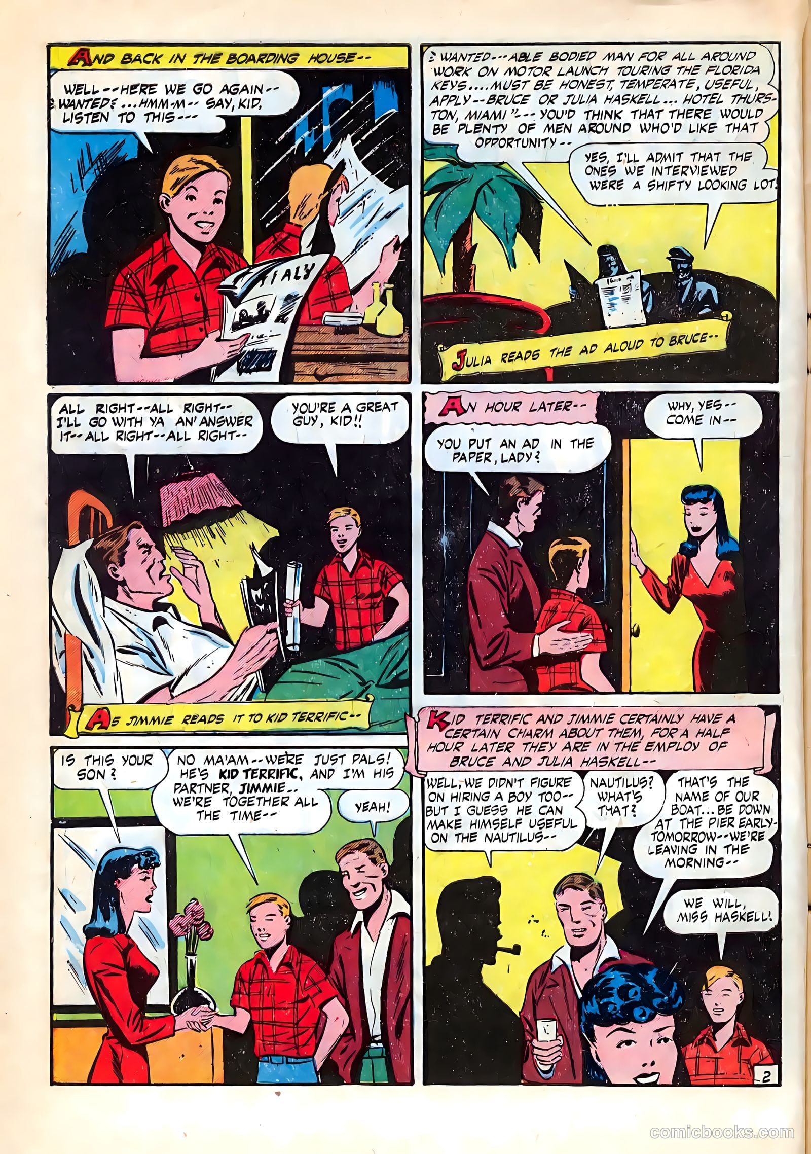 Terrific Comics #6 (1944) — page 4 of 52