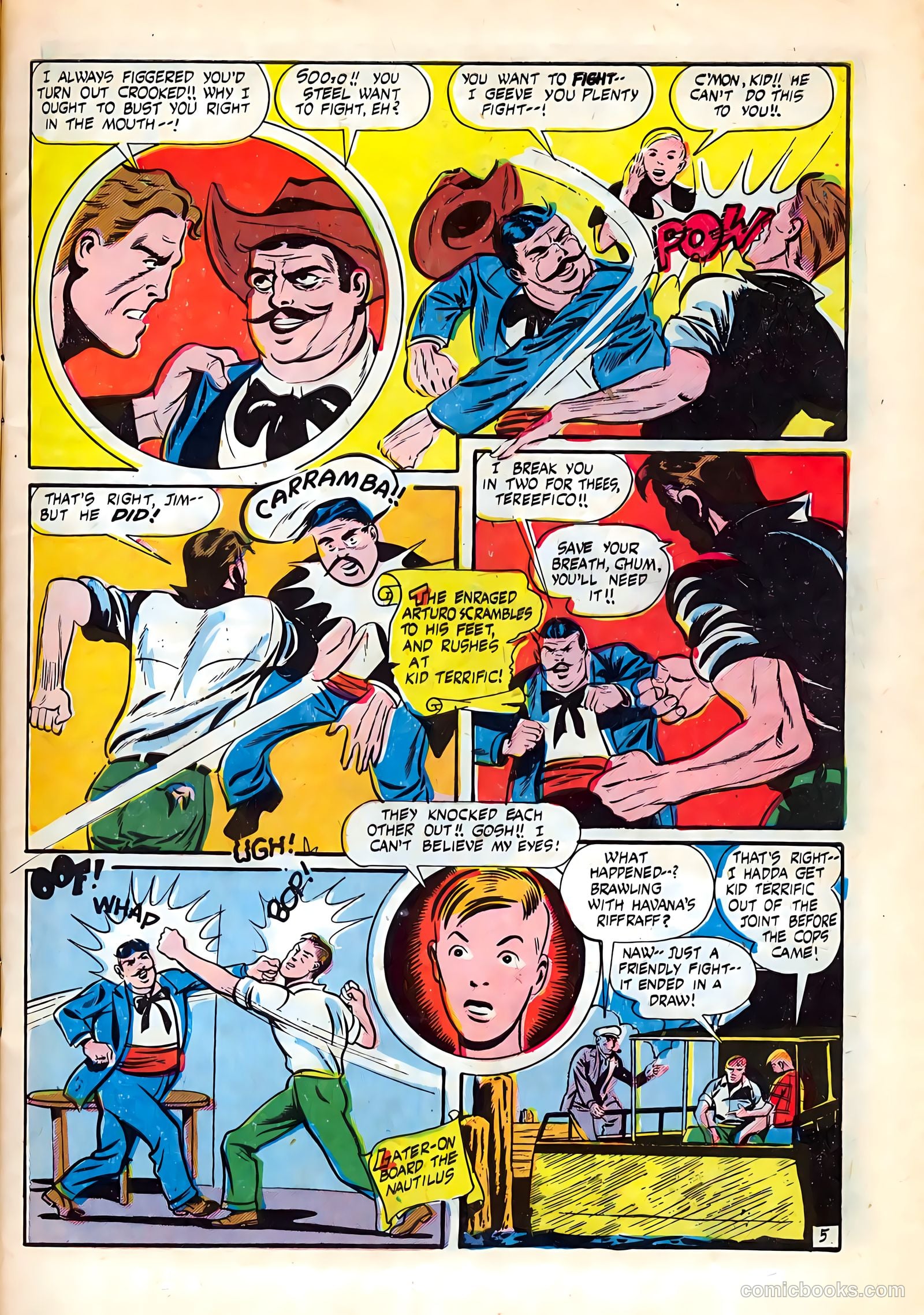 Terrific Comics #6 (1944) — page 7 of 52