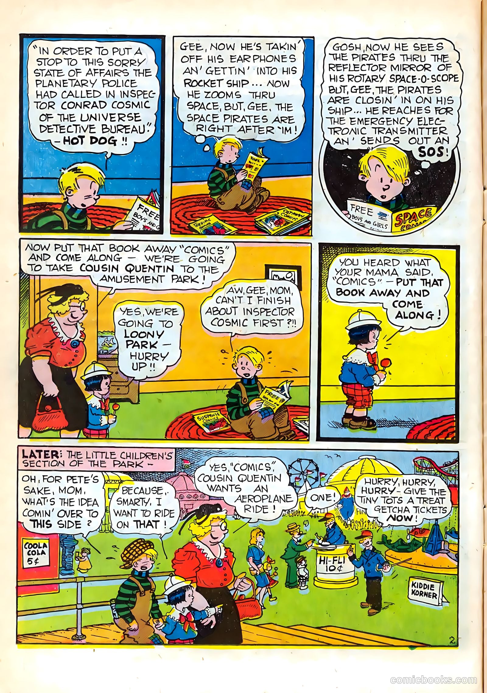 Terrific Comics #6 (1944) — page 18 of 52