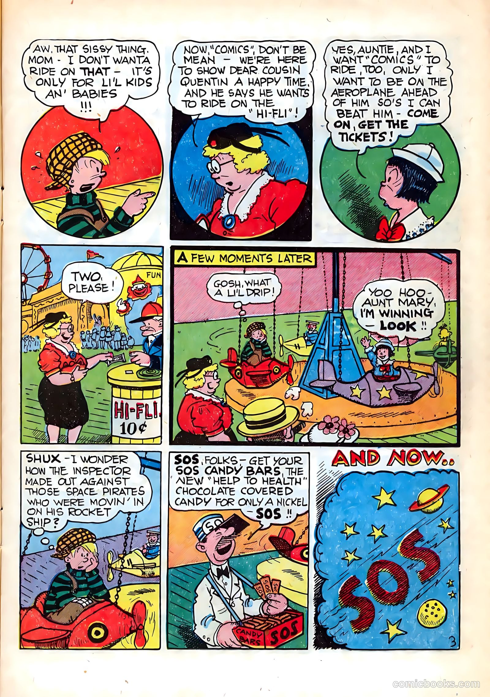 Terrific Comics #6 (1944) — page 19 of 52