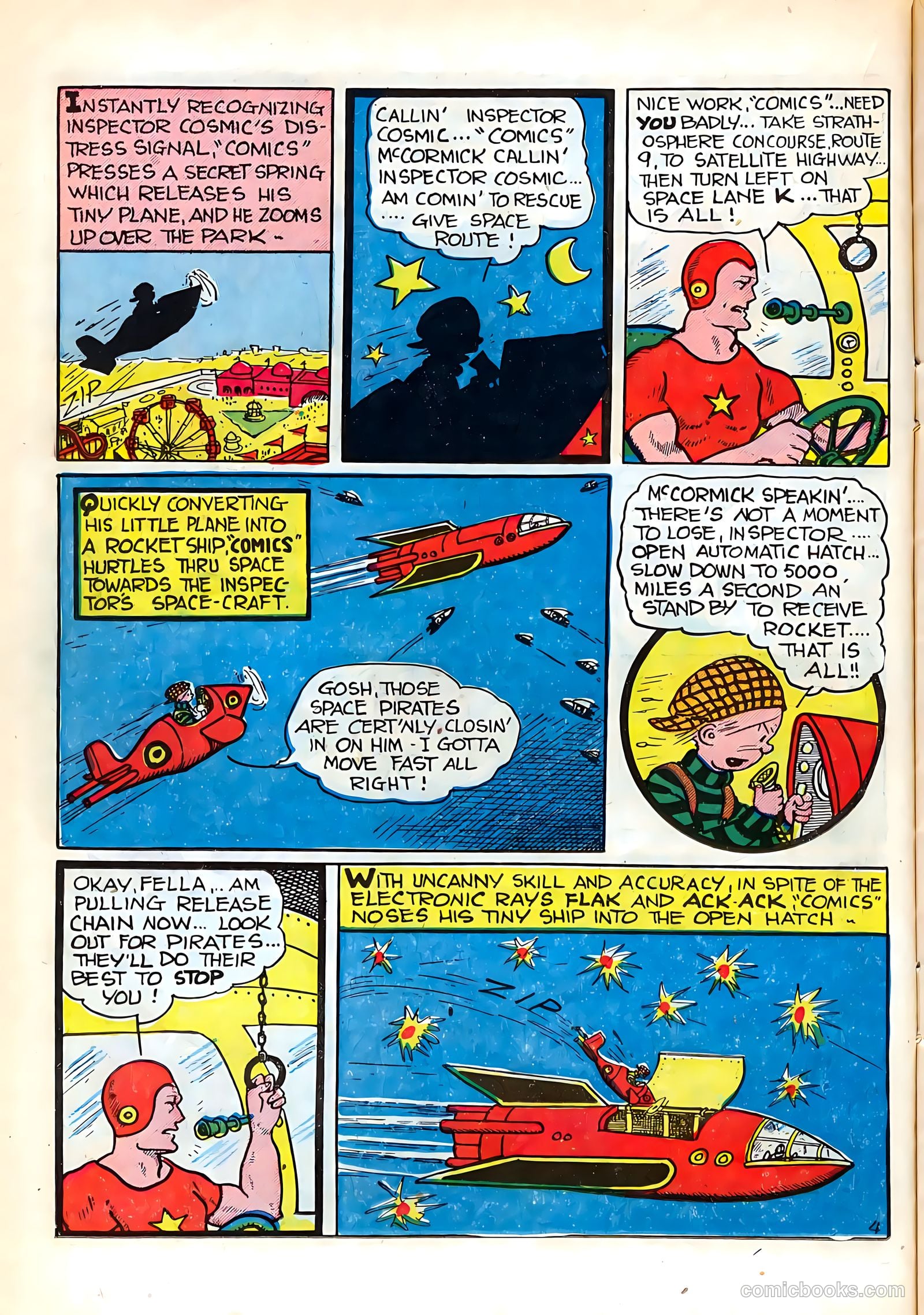 Terrific Comics #6 (1944) — page 20 of 52