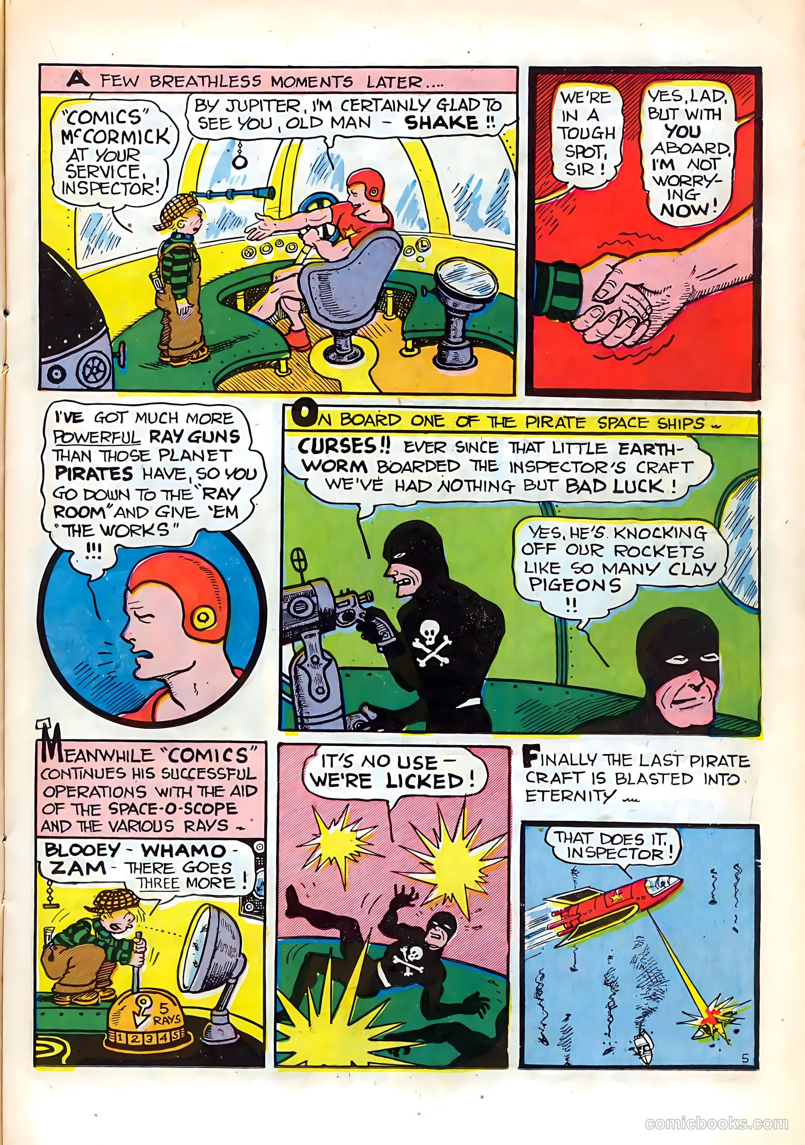 Terrific Comics #6 (1944) — page 21 of 52