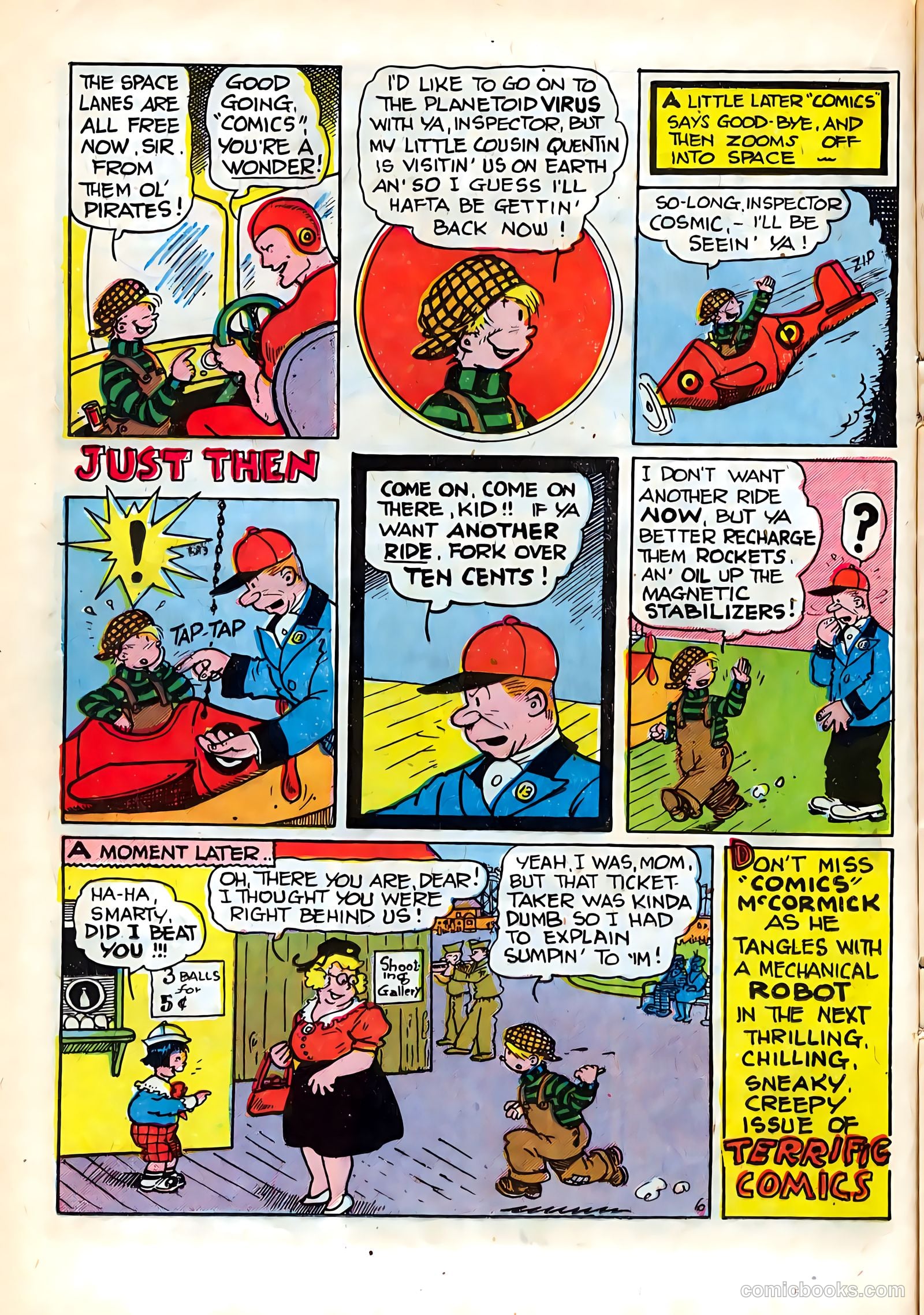 Terrific Comics #6 (1944) — page 22 of 52