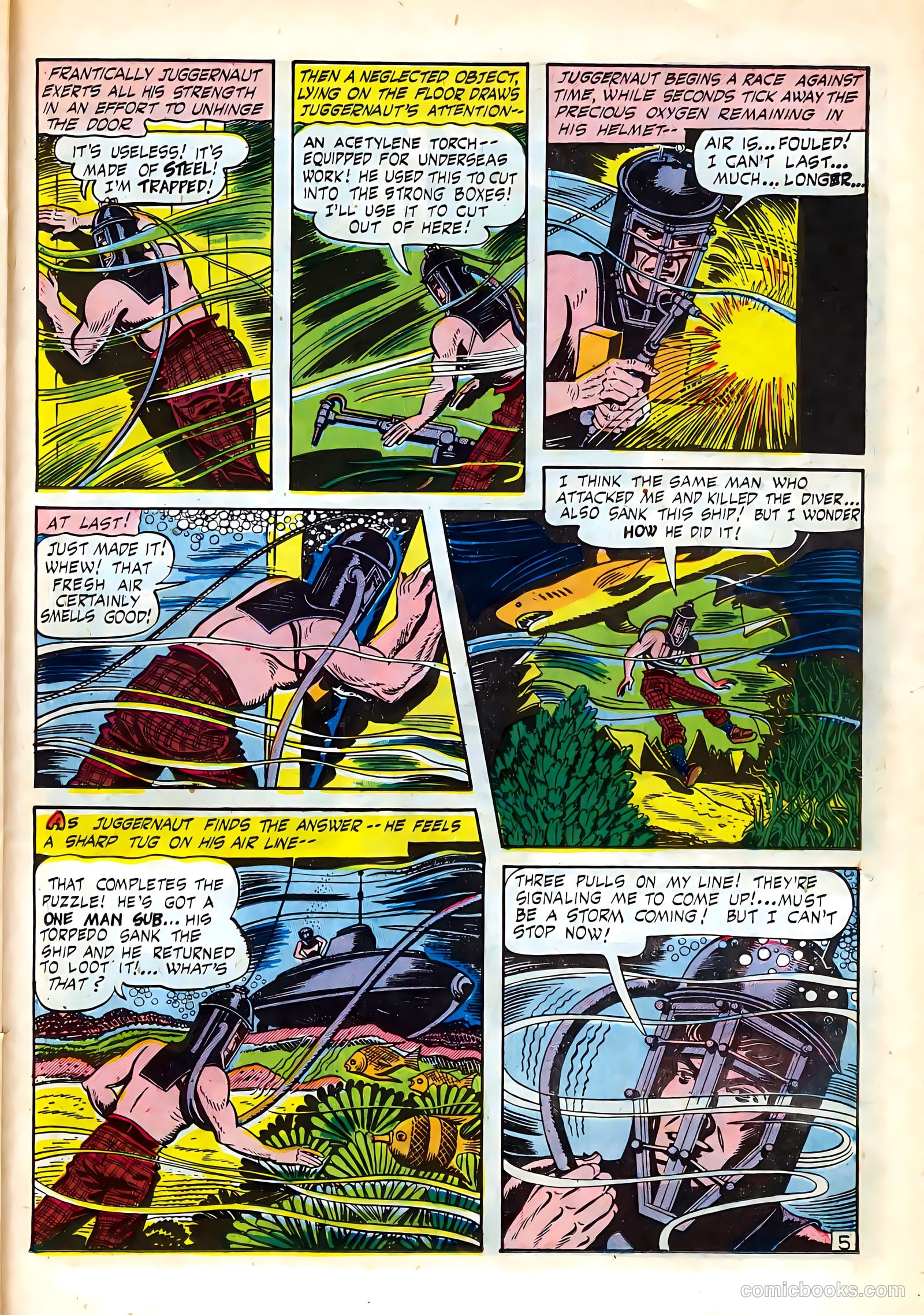 Terrific Comics #6 (1944) — page 35 of 52