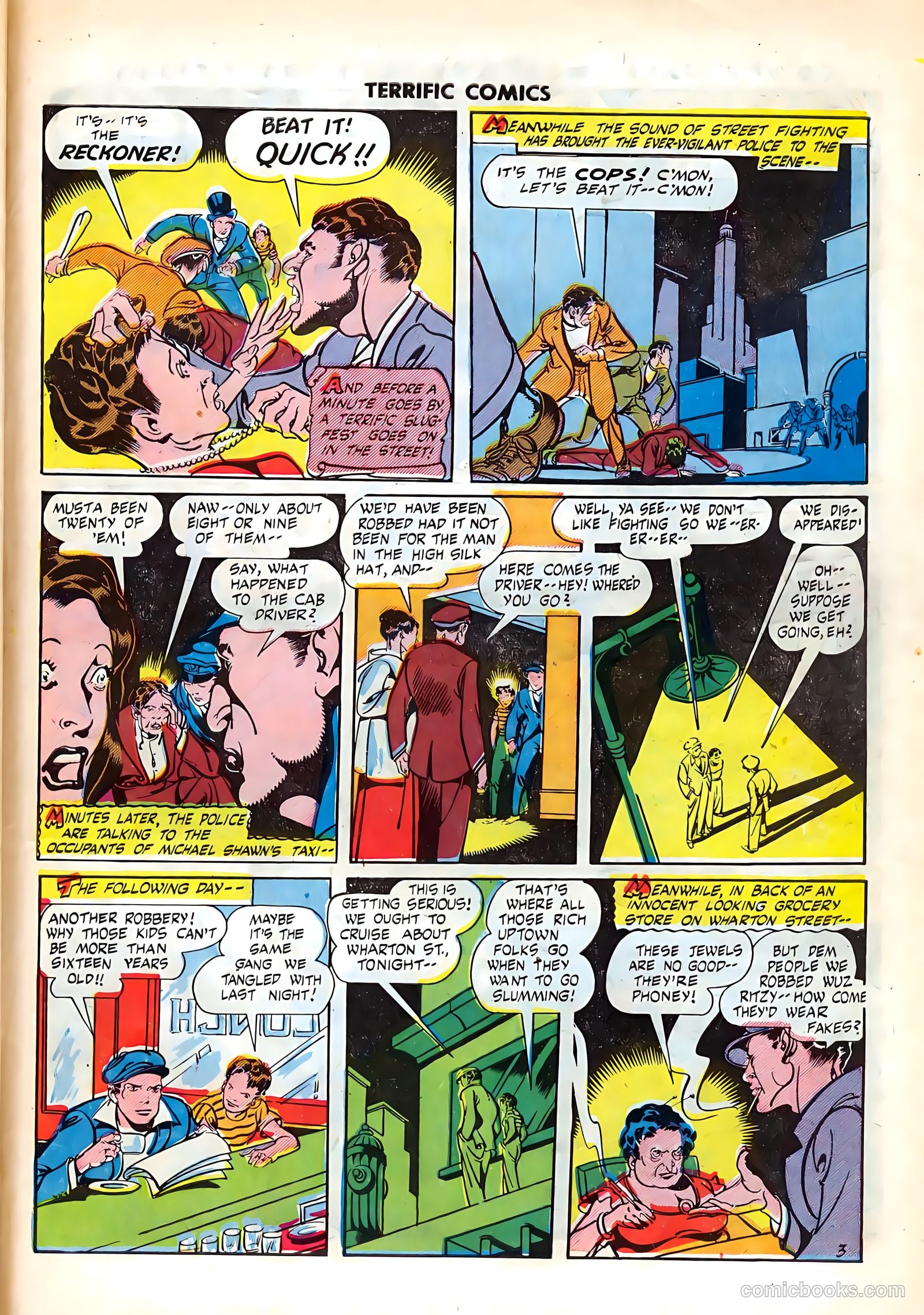 Terrific Comics #6 (1944) — page 45 of 52