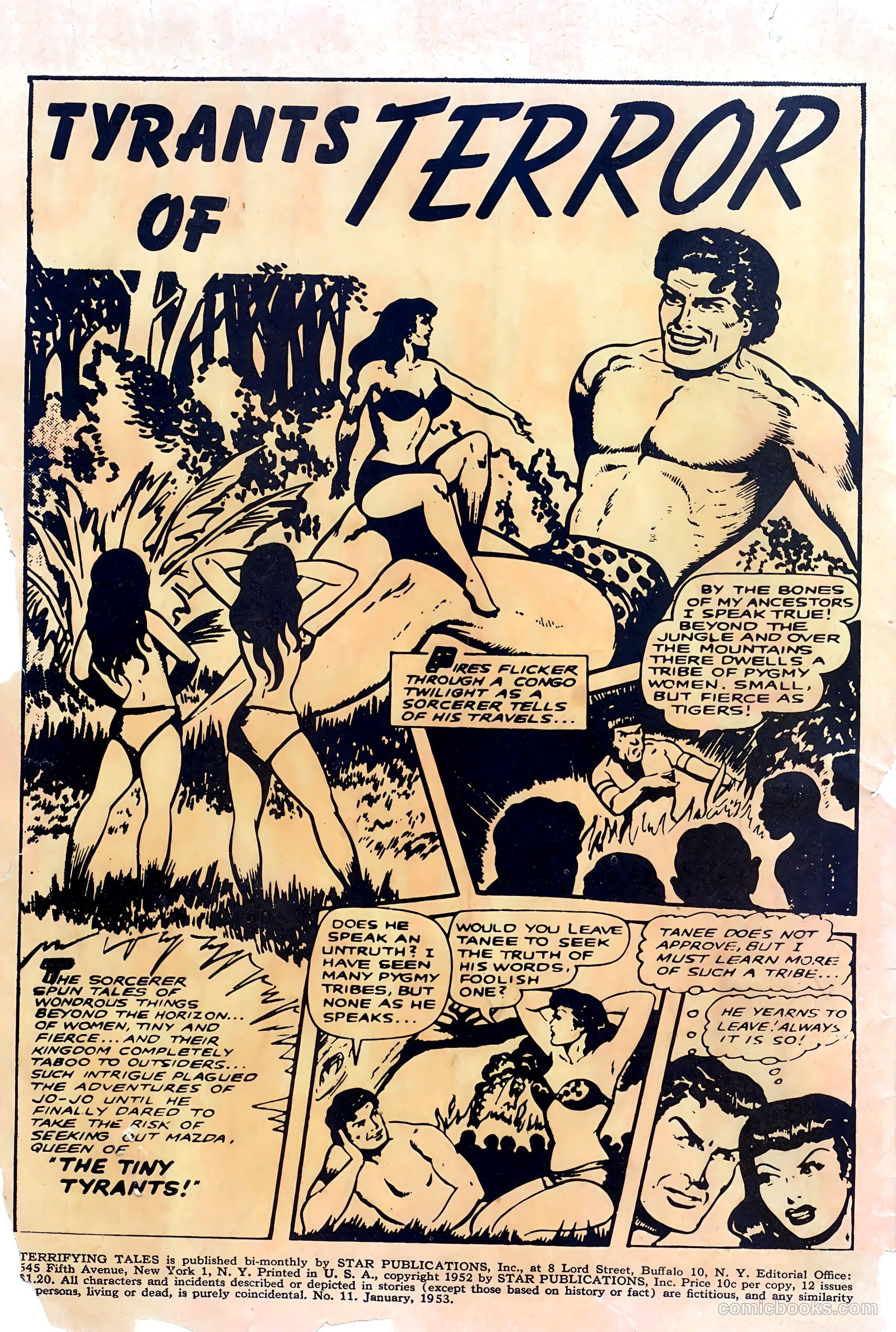 Terrifying Tales #11 (1953) — page 2 of 36