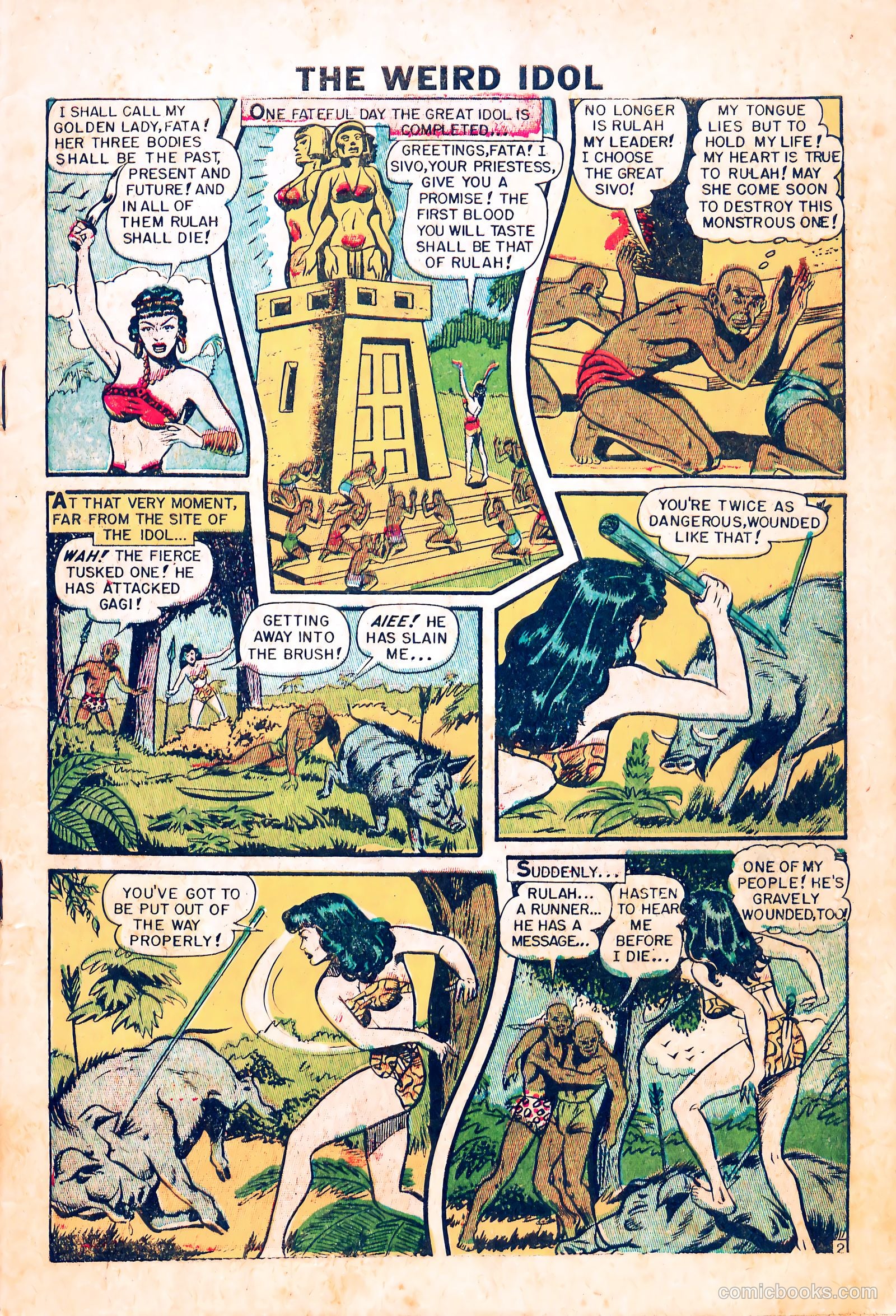 Terrifying Tales #14 (1953) — page 4 of 37