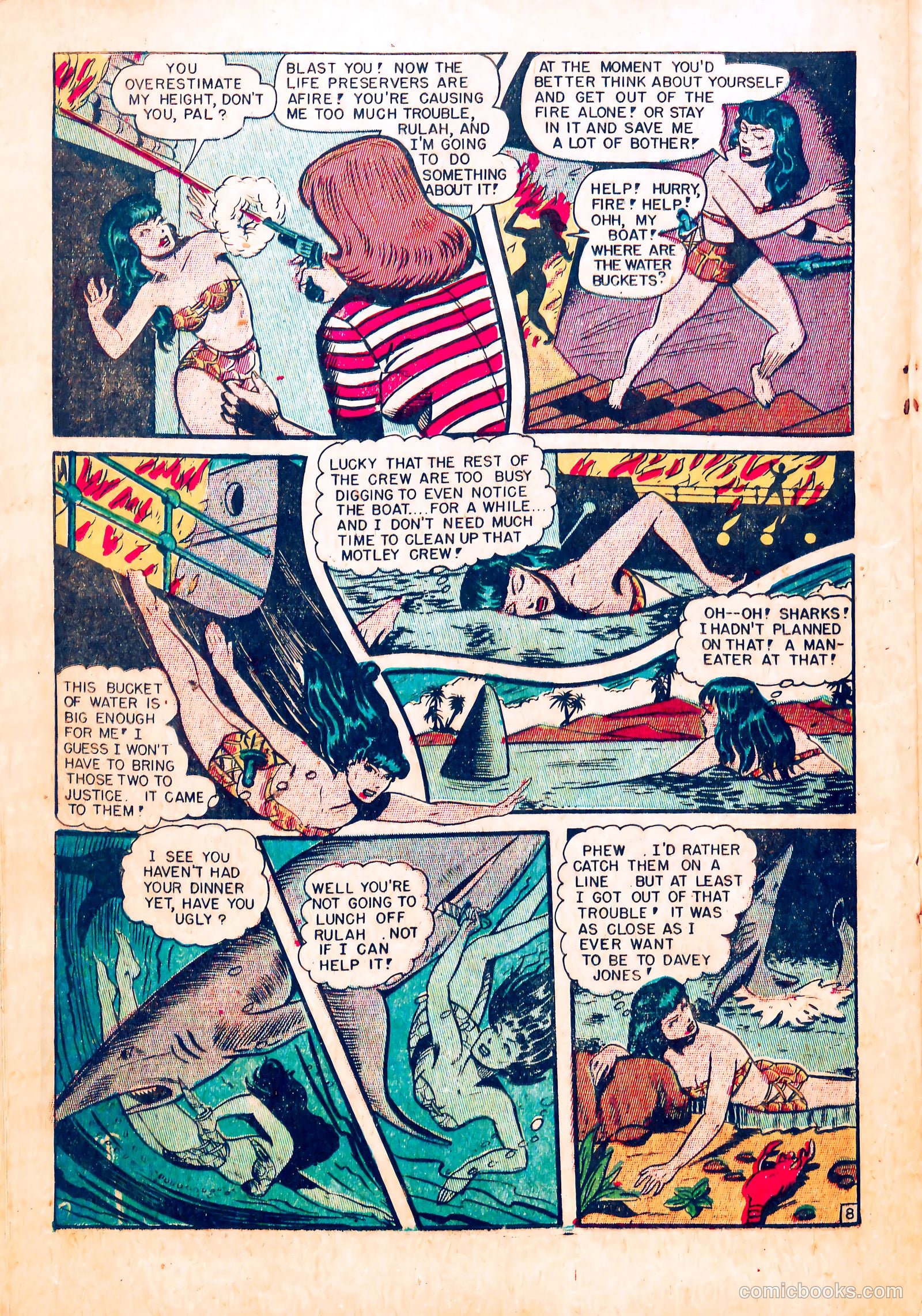 Terrifying Tales #14 (1953) — page 21 of 37